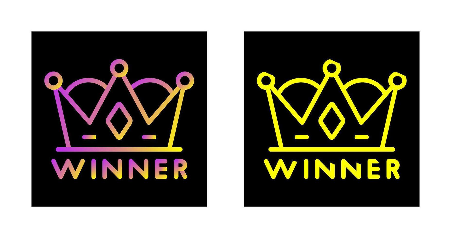 Winner Vector Icon