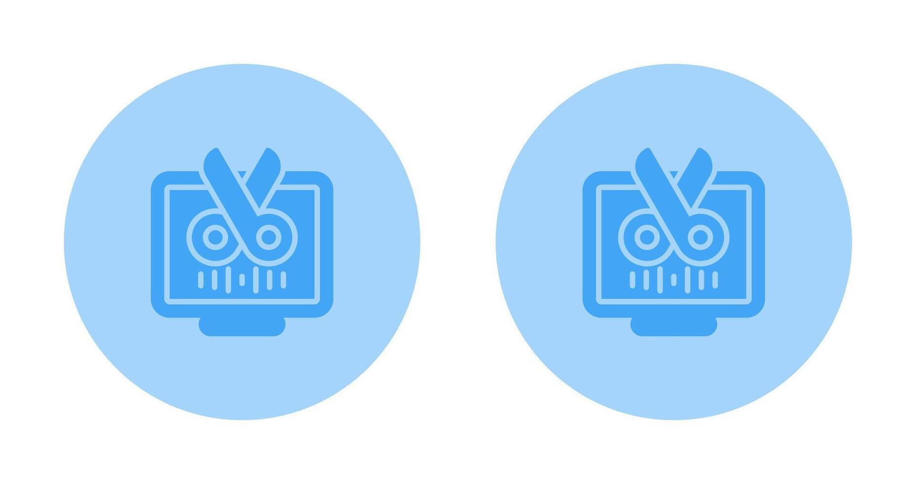 Desktop Computer Vector Icon