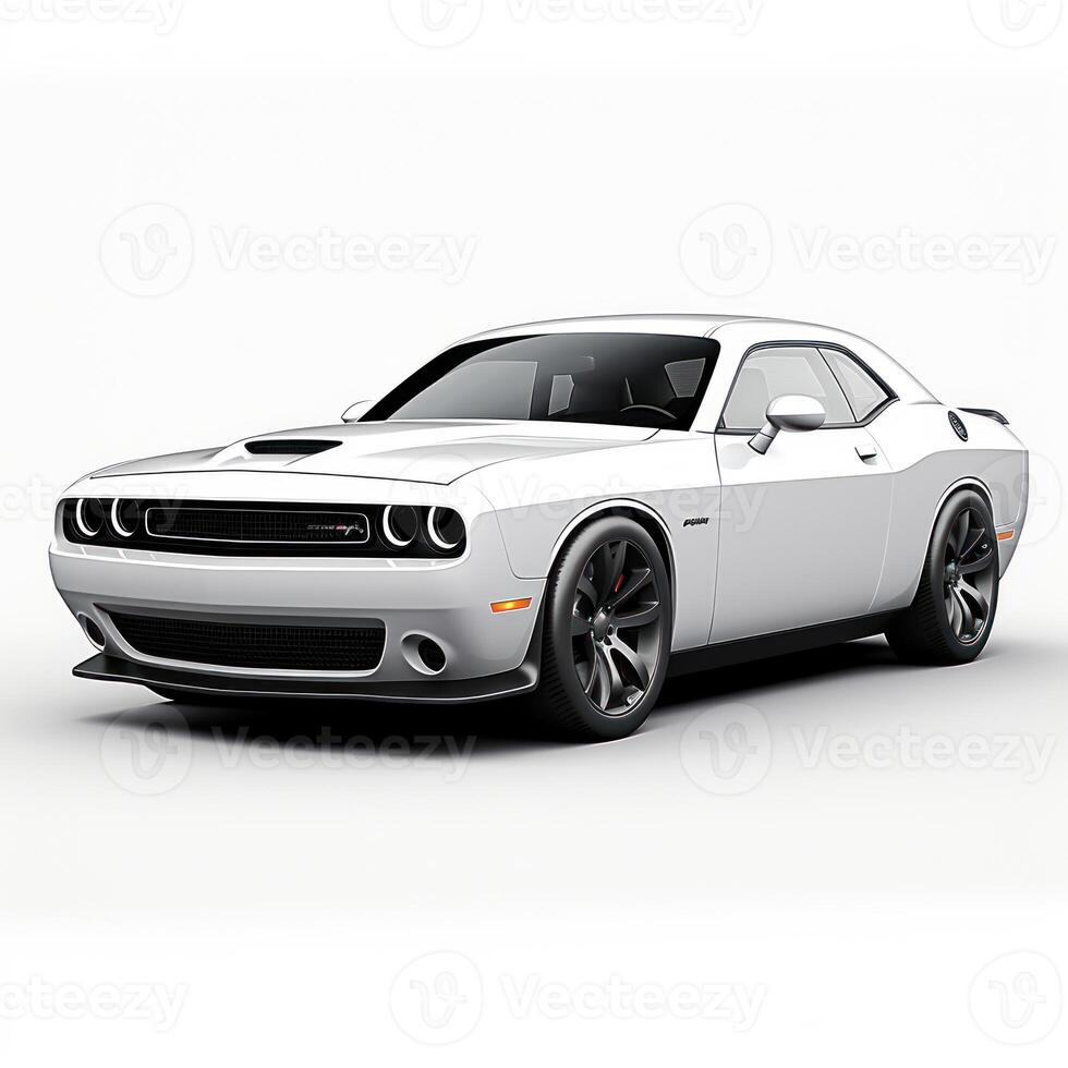 AI generated realistic car clipart photo