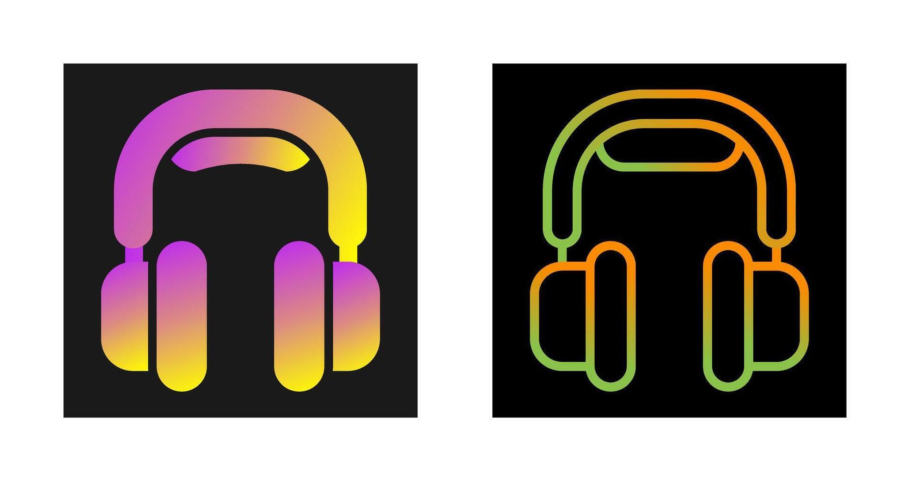 Headphones Vector Icon