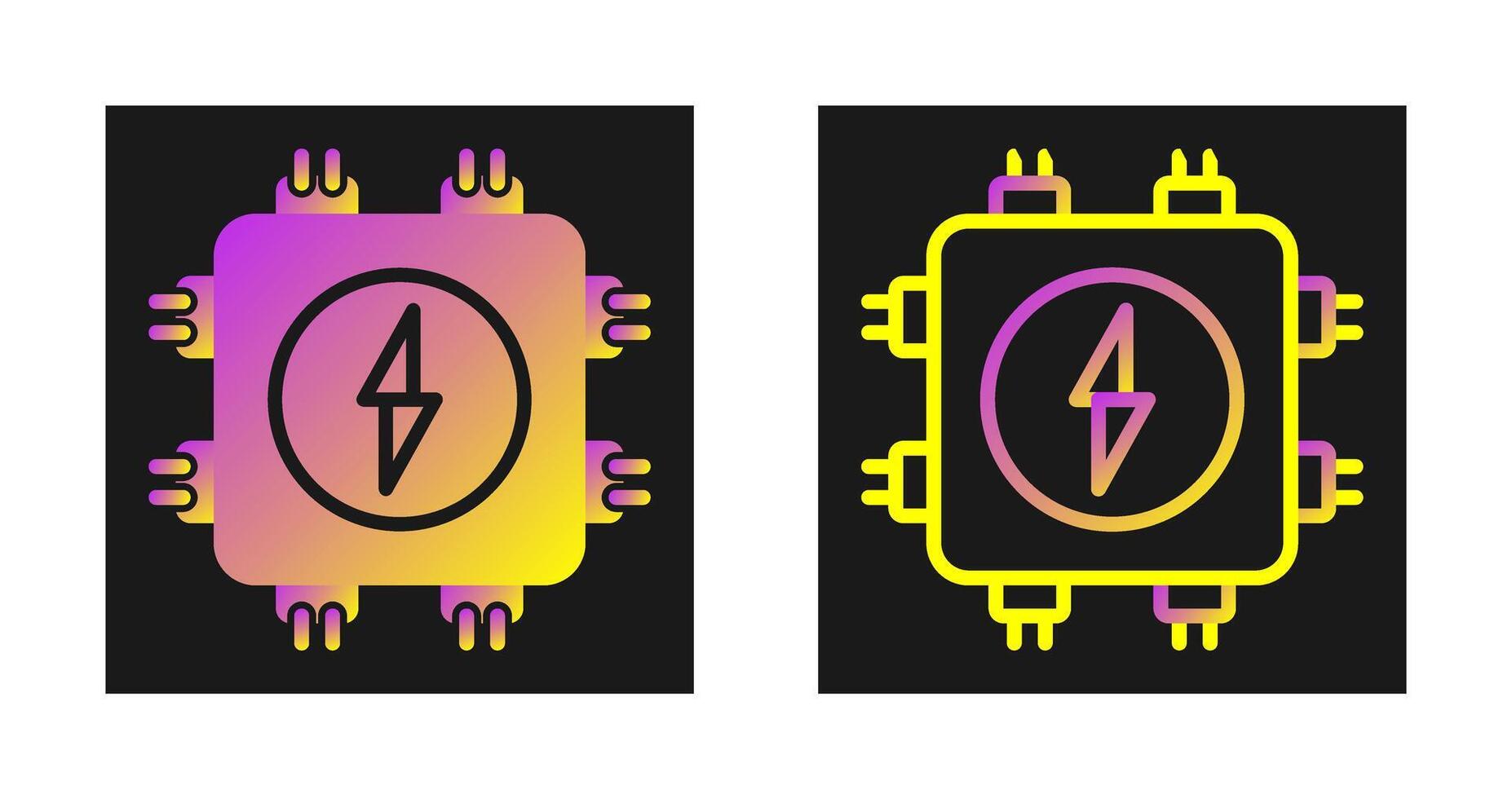 Junction Box Vector Icon