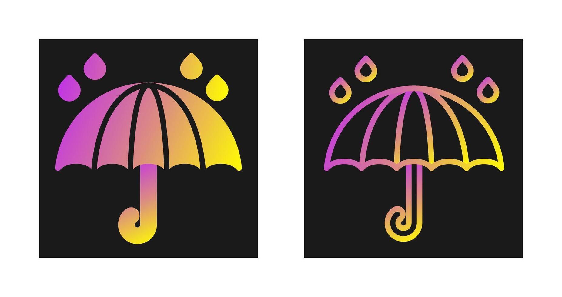 Umbrella Vector Icon