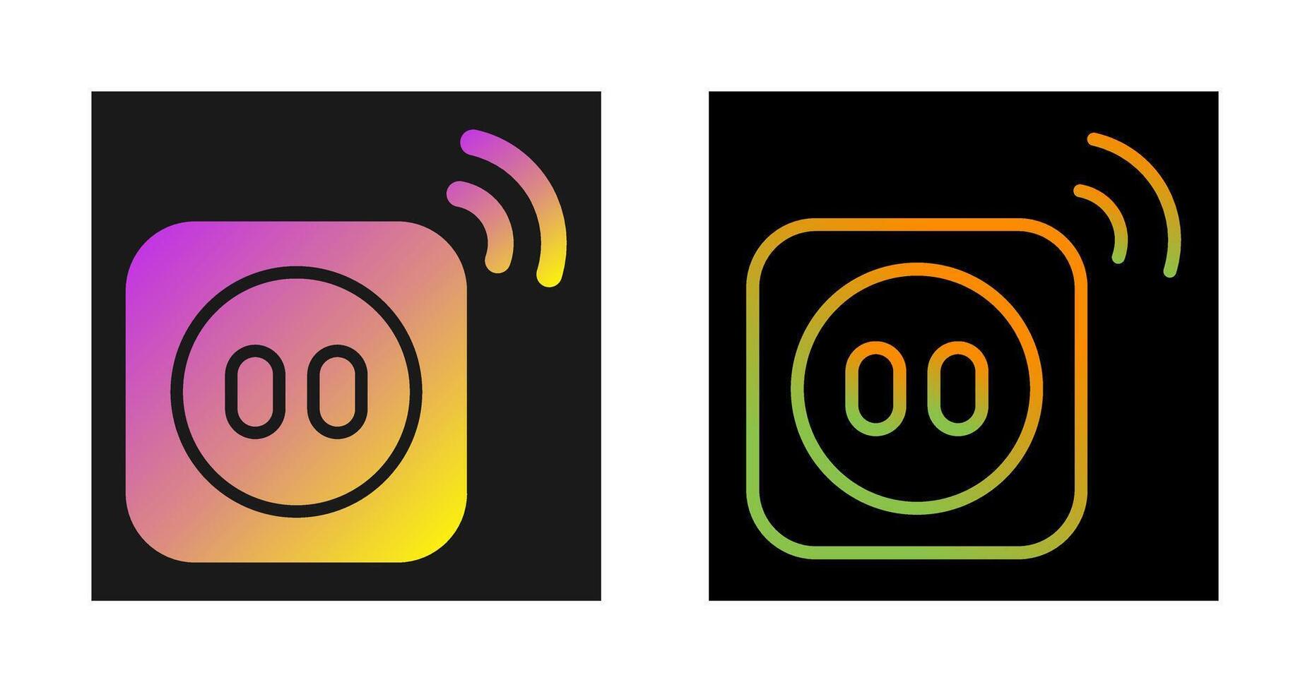 Smart Plug Vector Icon