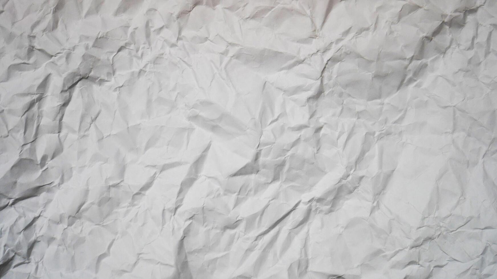 crumpled paper texture background photo