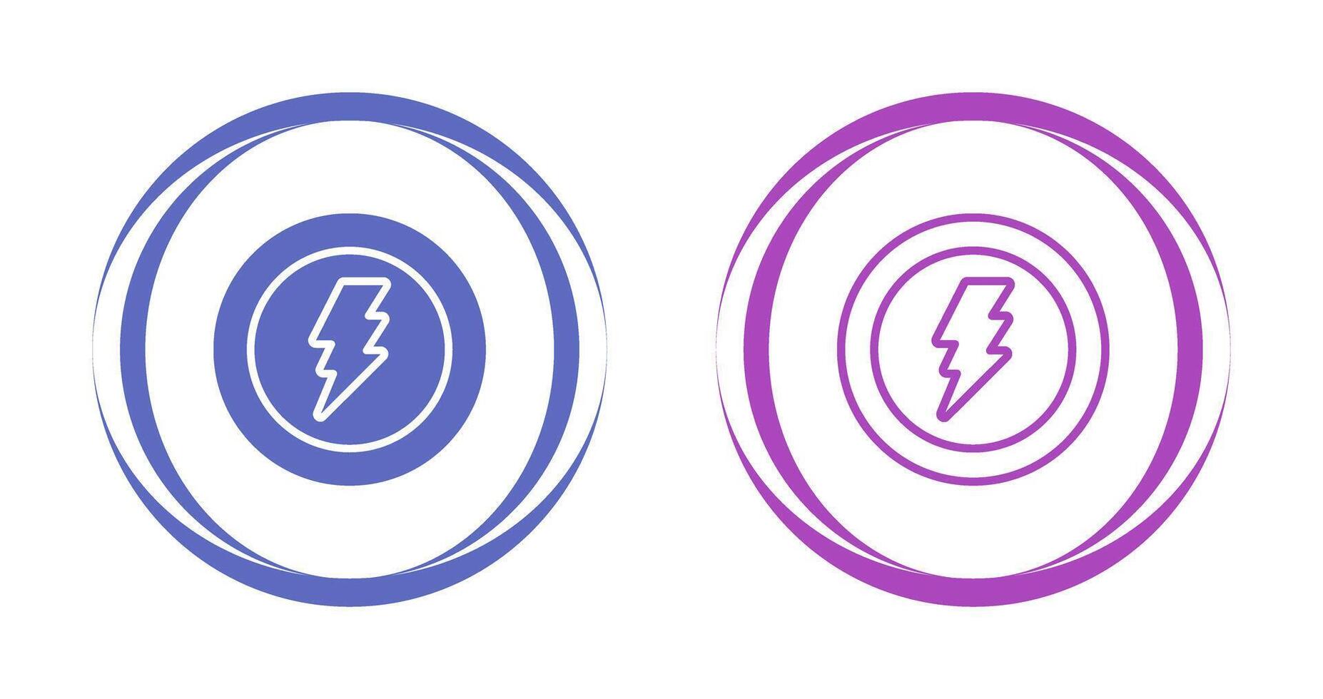 Lightning bolt Vector Icon