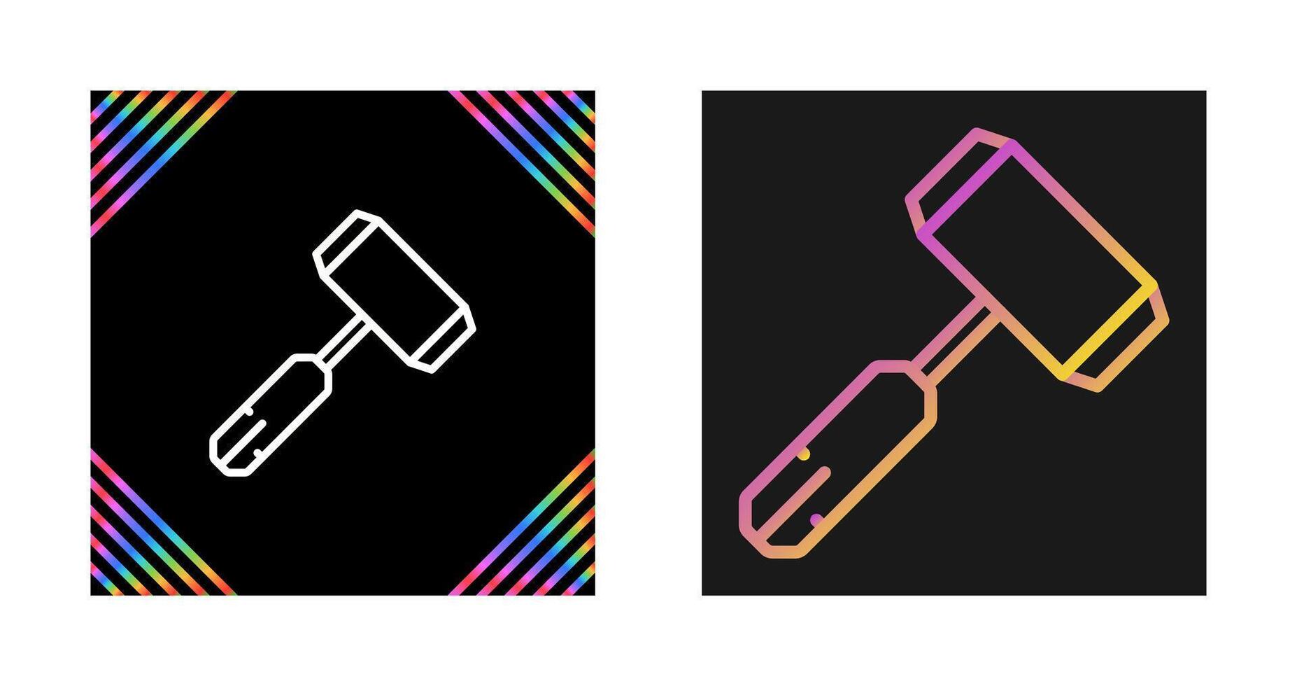 Electrician's Hammer Vector Icon