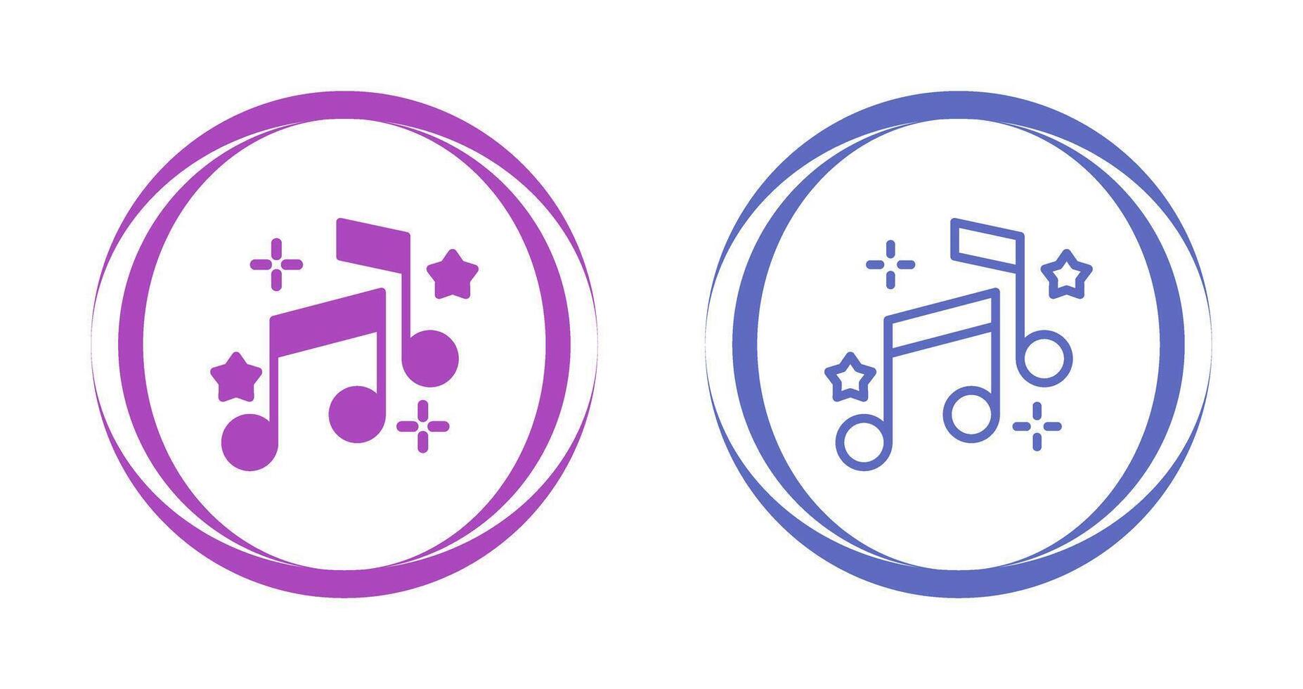 icono de vector de nota musical