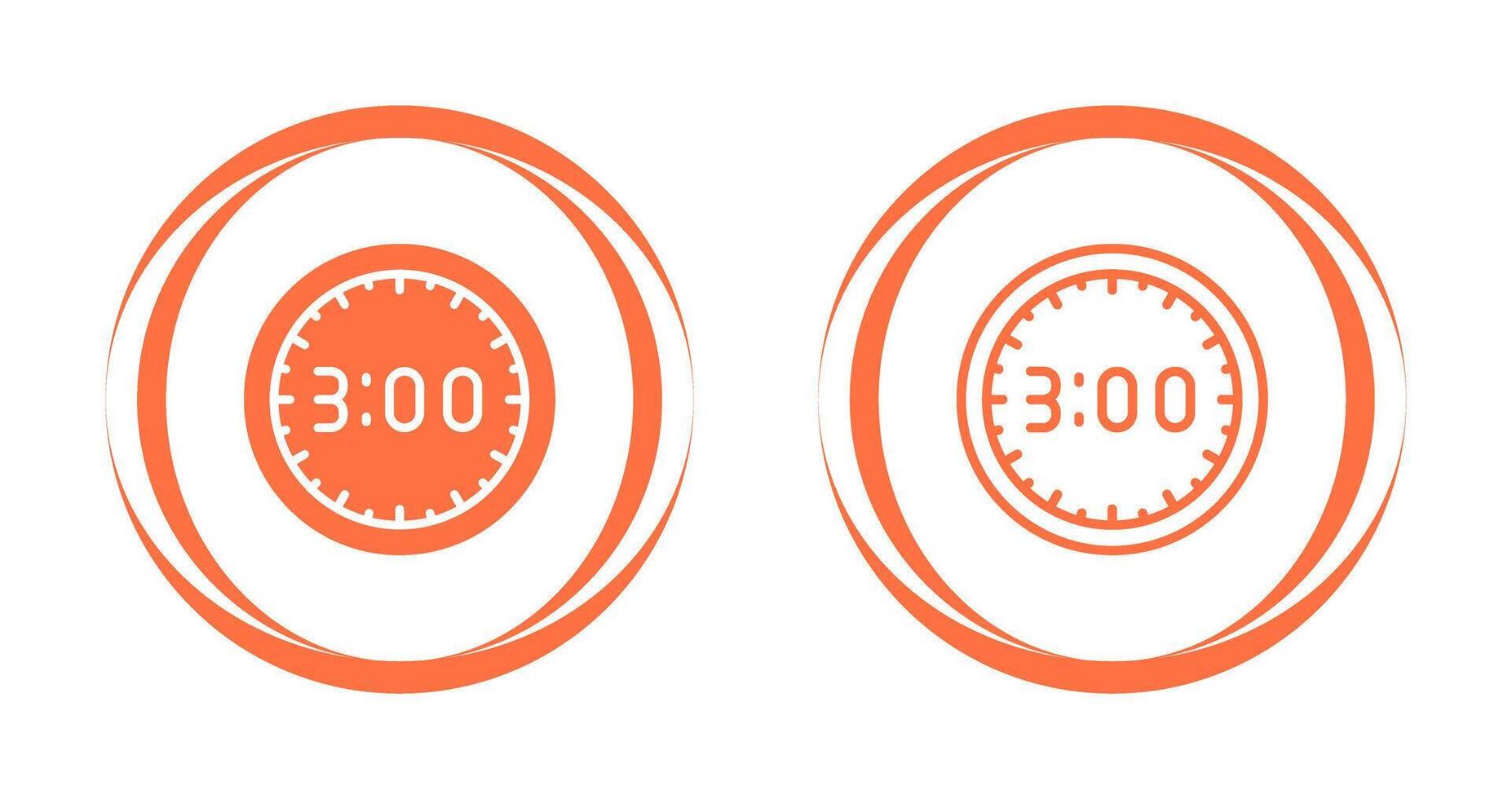 Clock Vector Icon