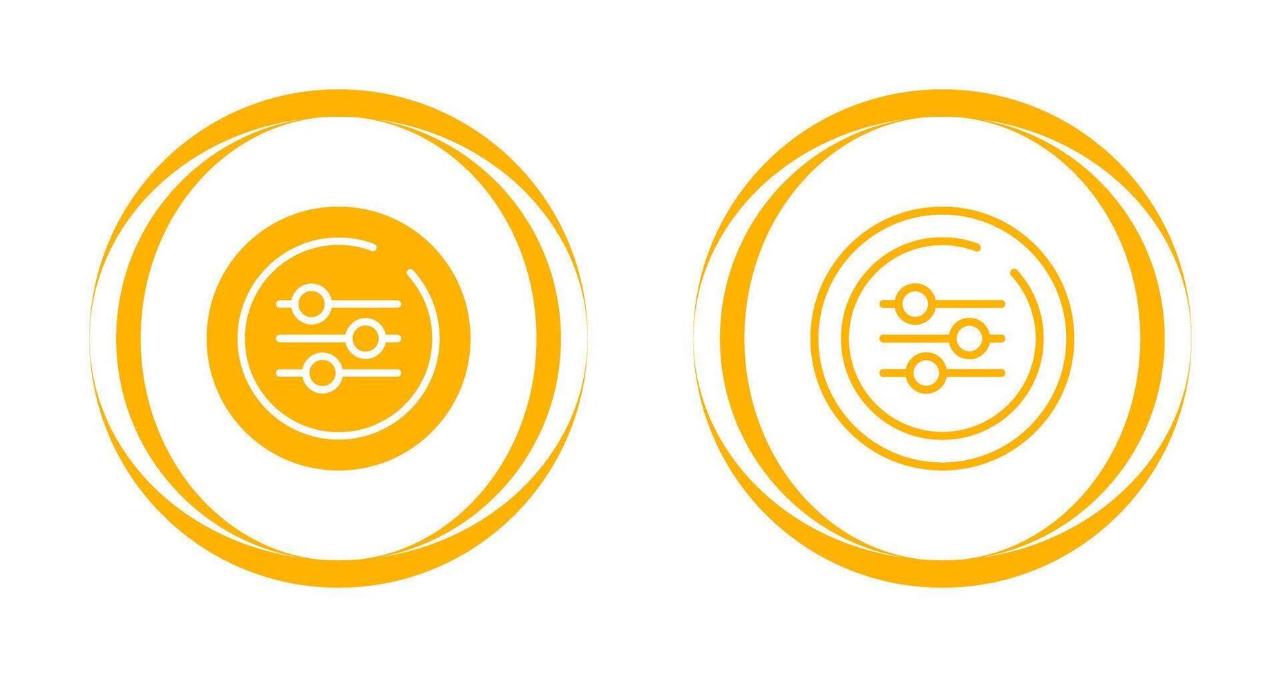 Equalizer Circle Vector Icon
