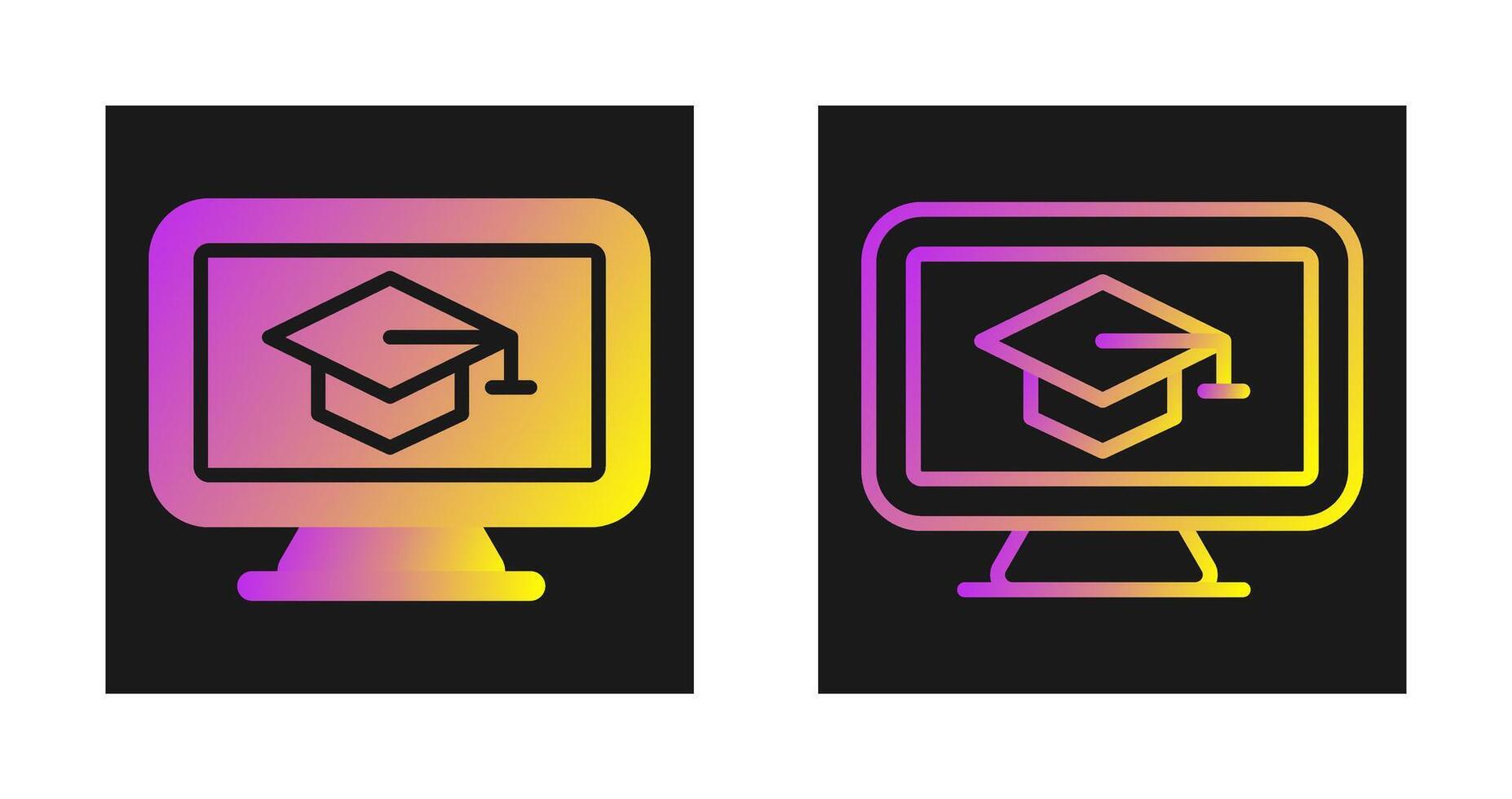 Computer Vector Icon