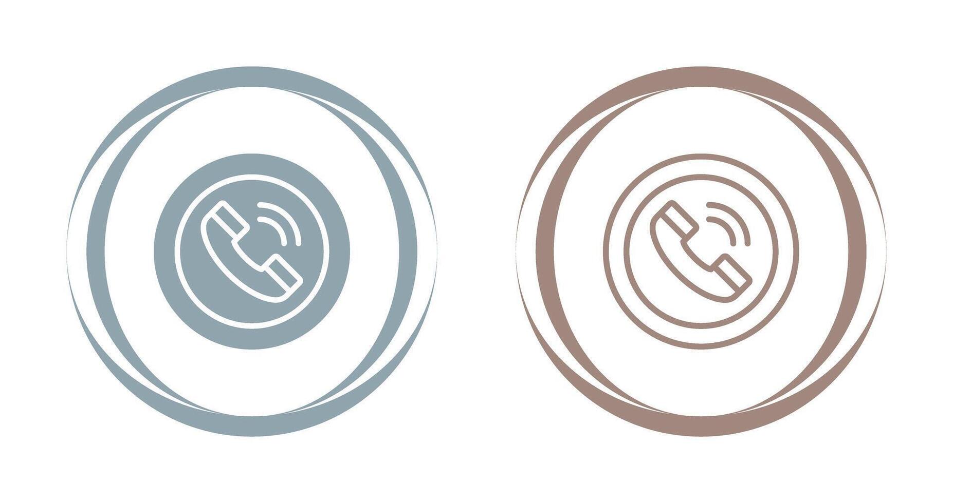 Circle Phone Vector Icon