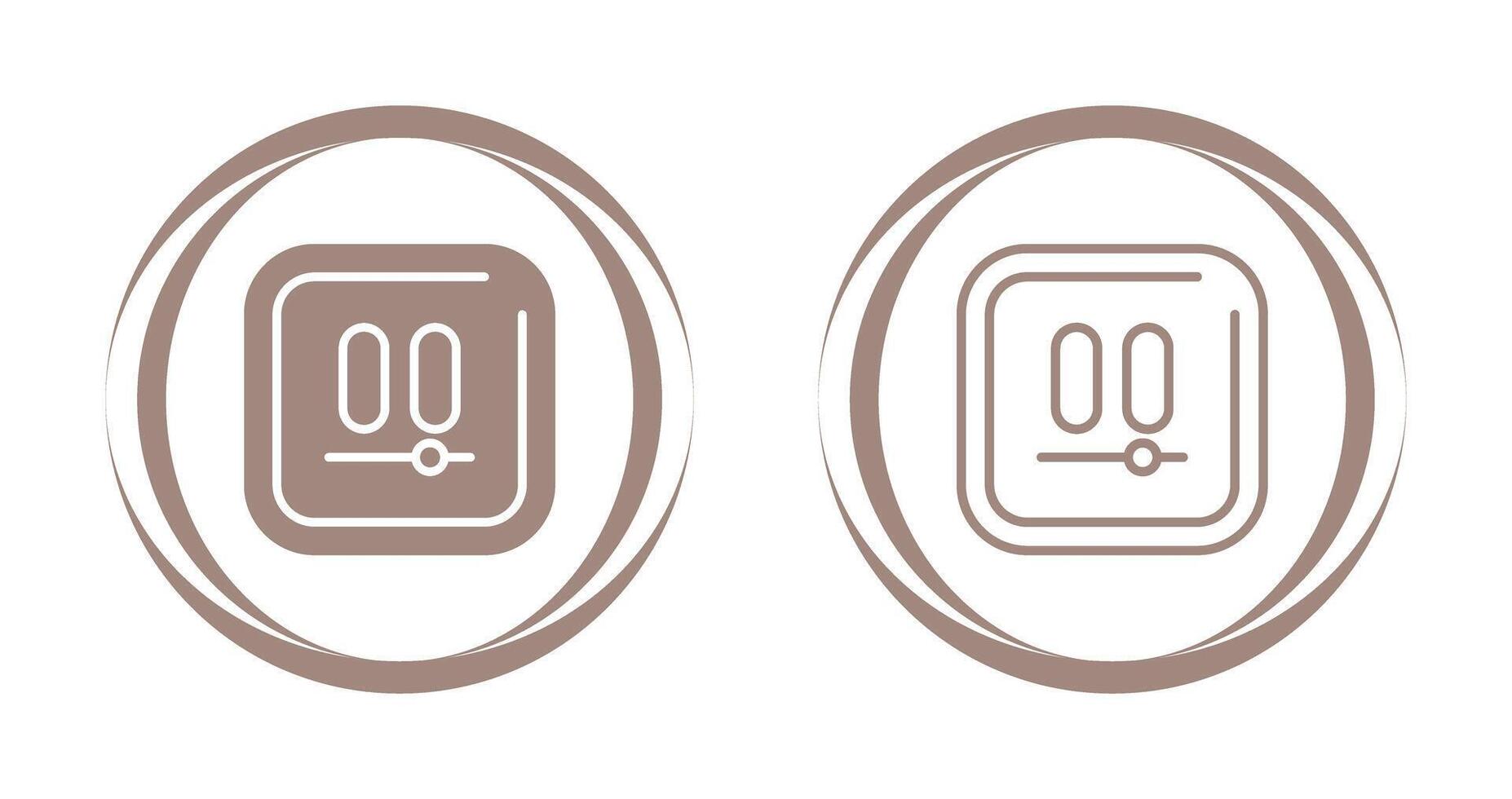 Video Pause Square Vector Icon