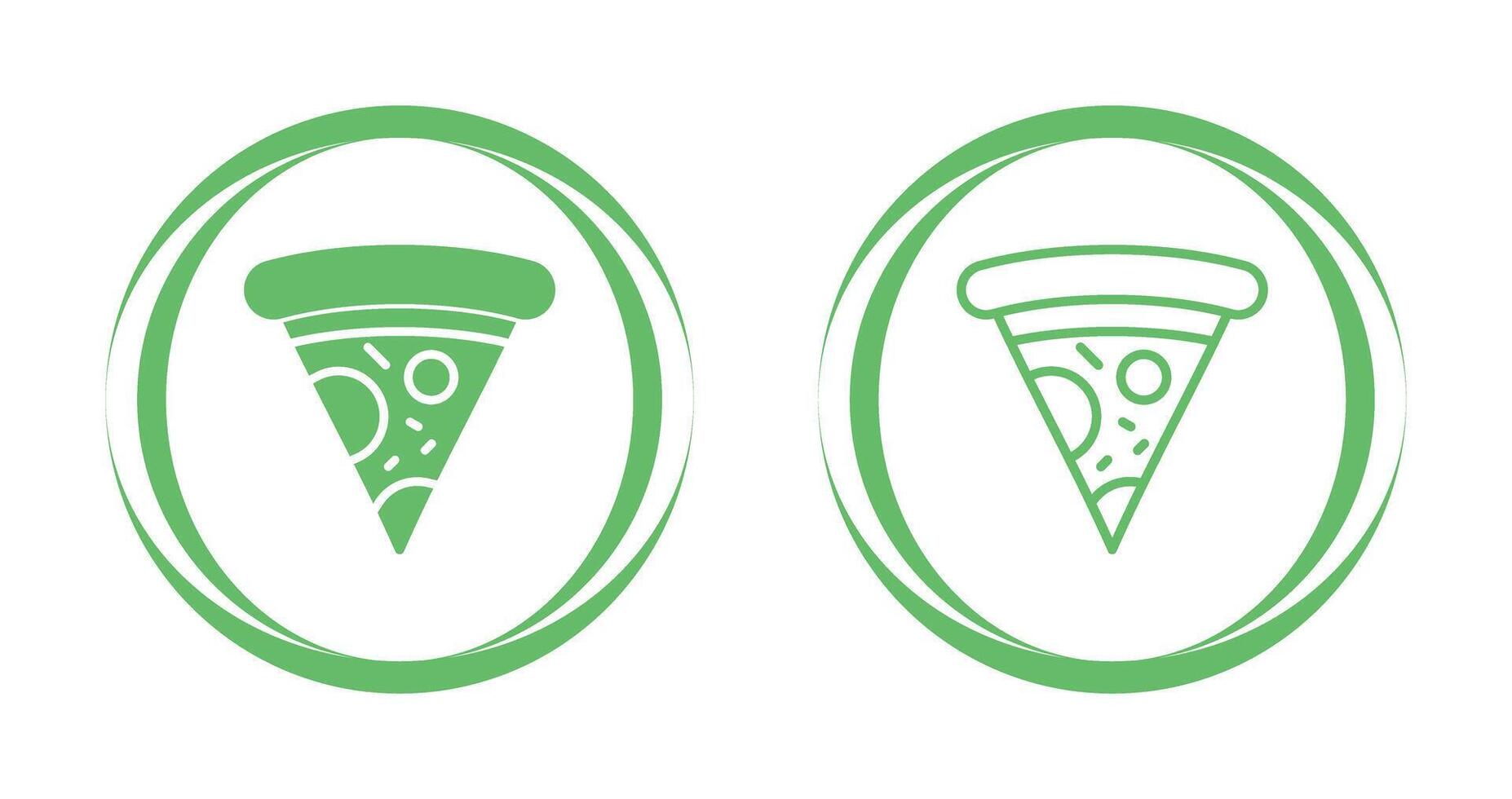 icono de vector de pizza