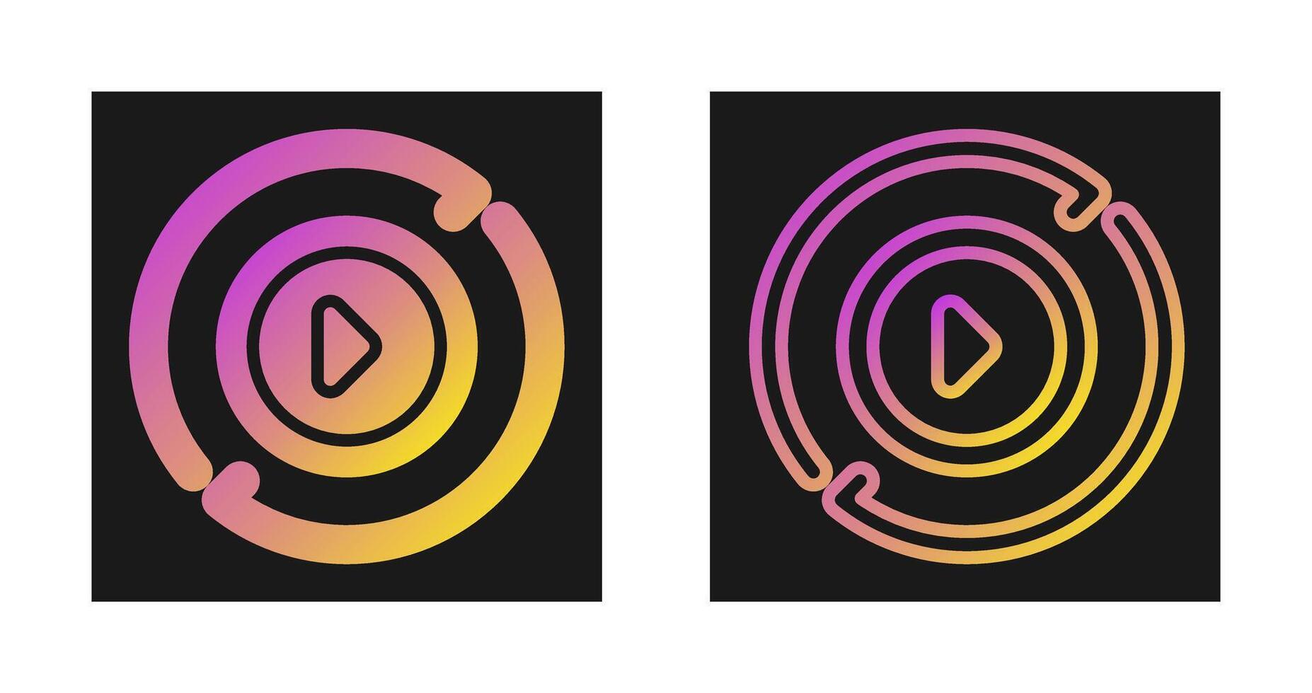 Processing Vector Icon