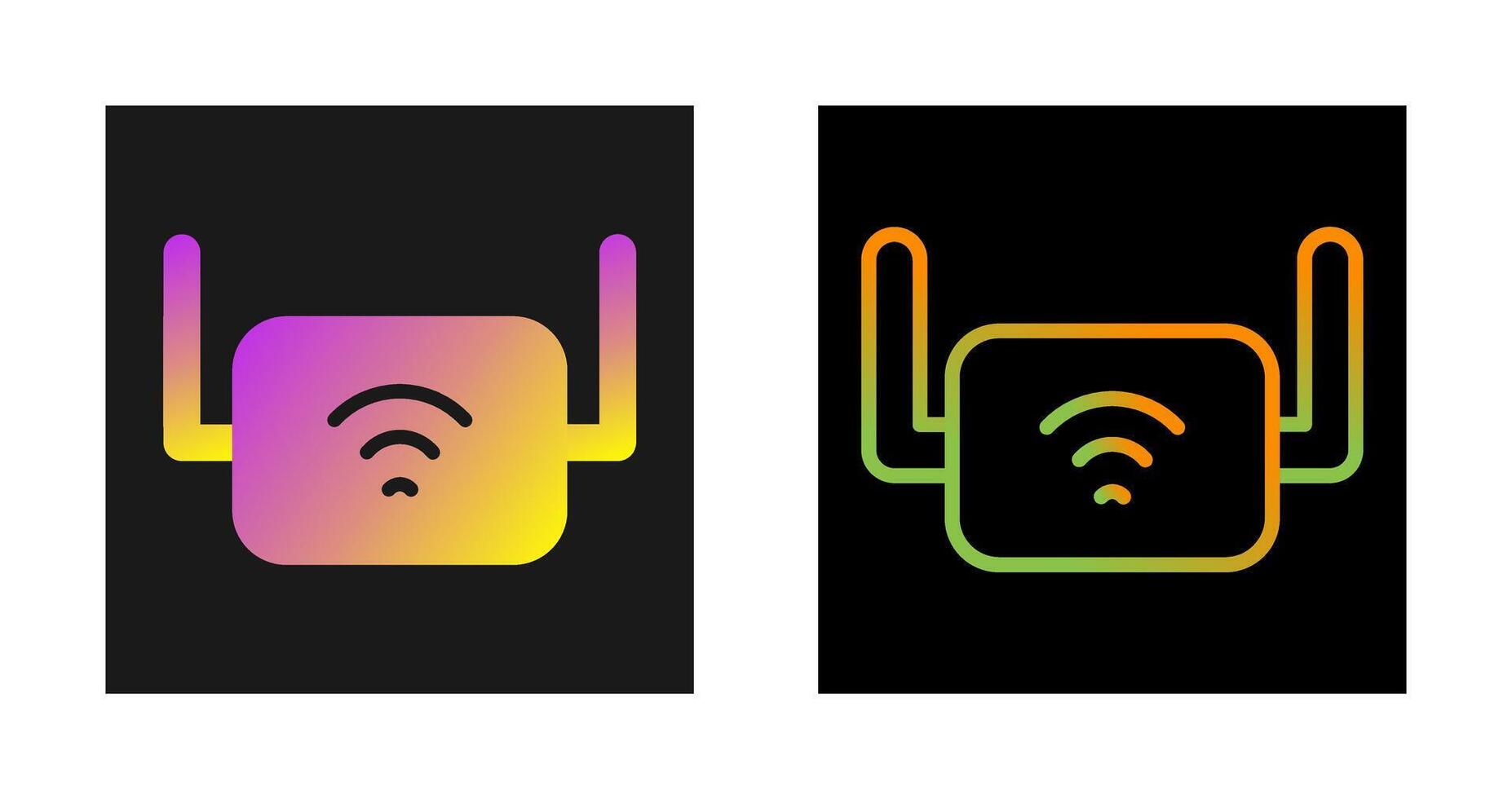 Wi-Fi Range Extender Vector Icon