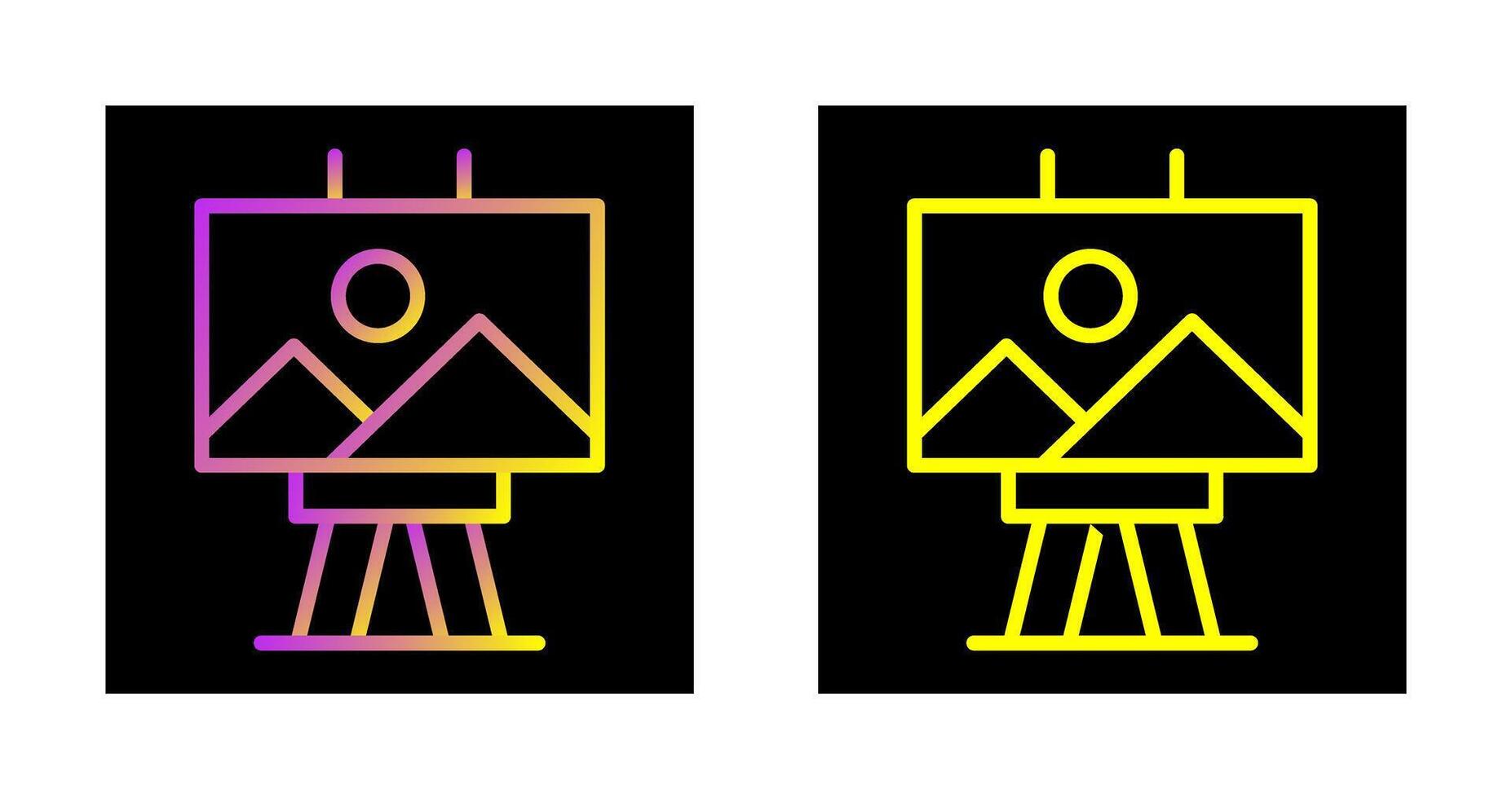 Canvas Vector Icon