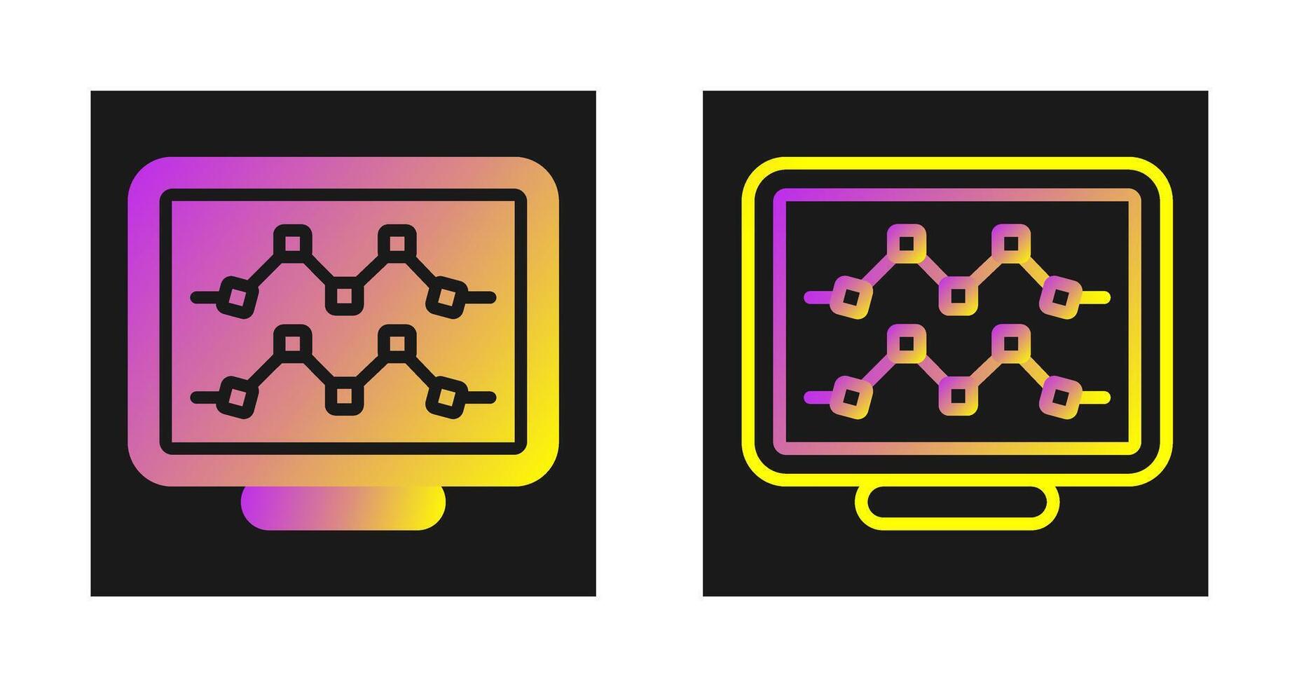 Desktop Computer Vector Icon