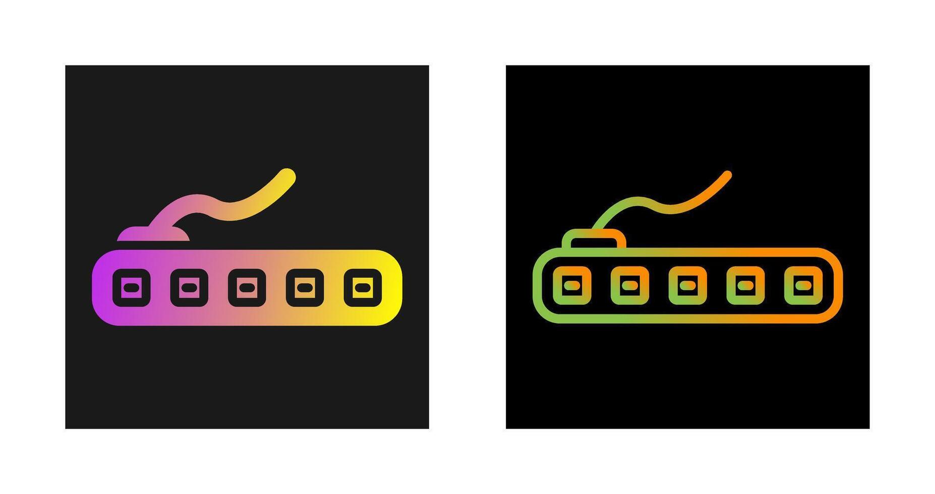 Wi-Fi Enabled LED Strip Vector Icon