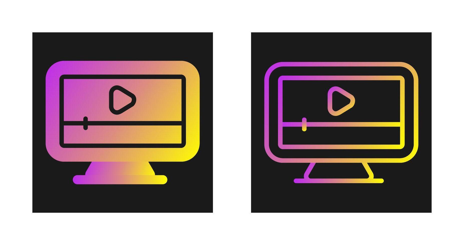 Computer Vector Icon