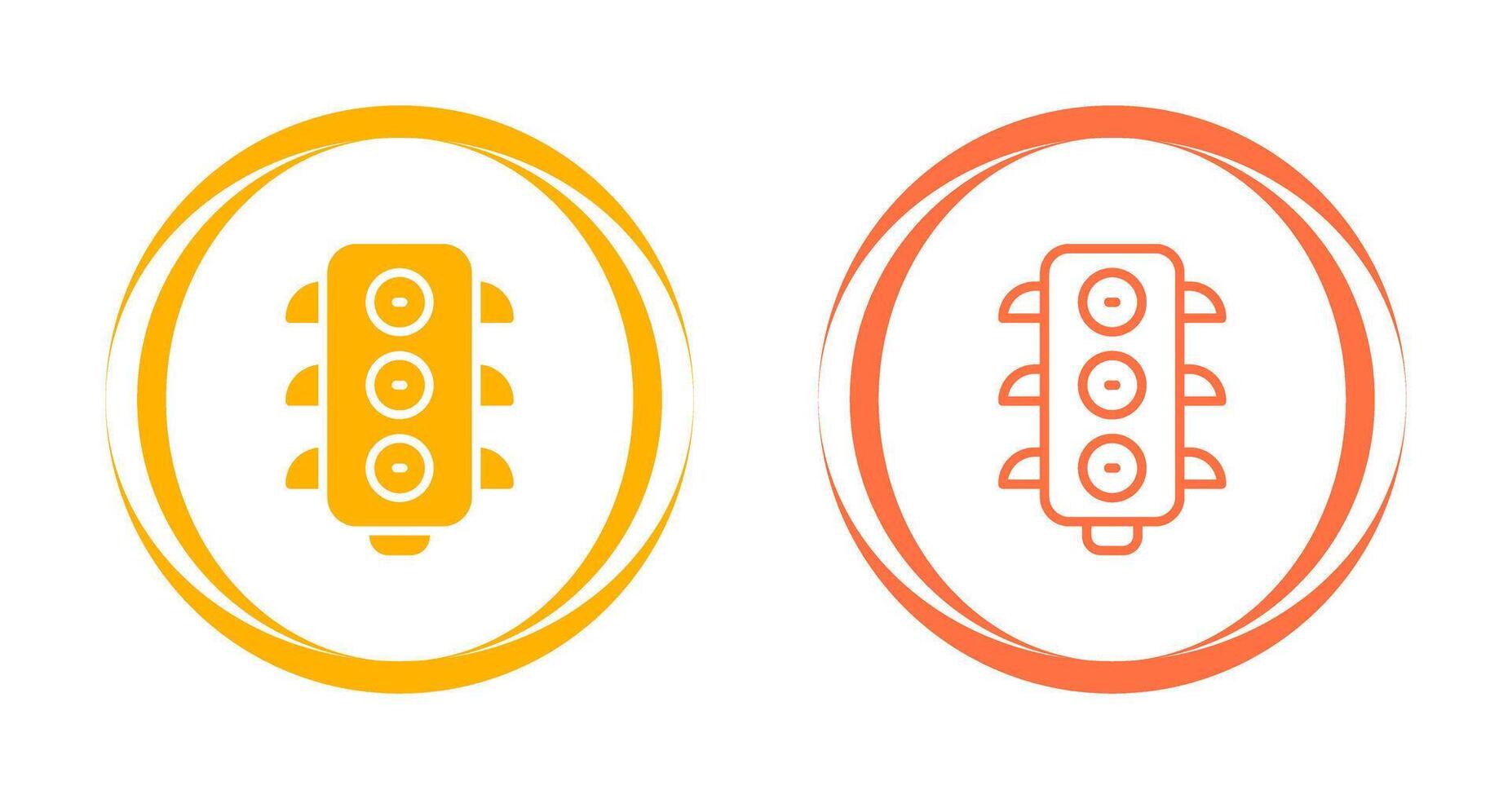 Traffic Lights Vector Icon