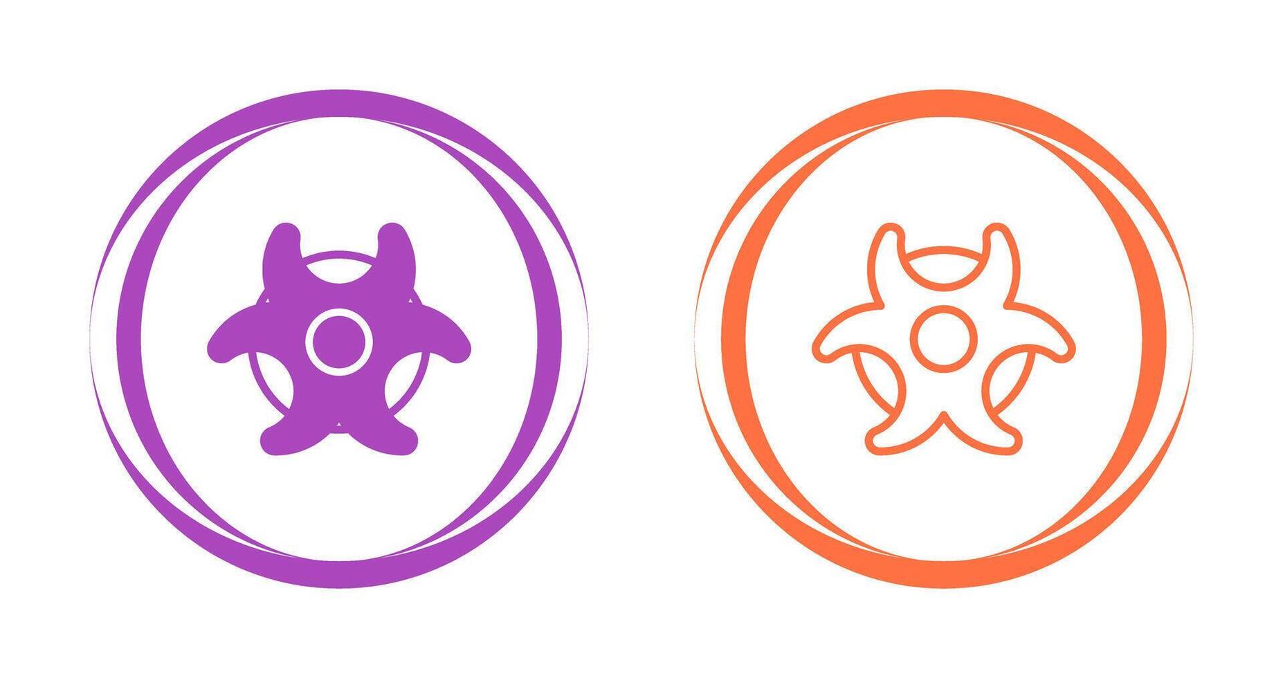 Biohazard symbol Vector Icon