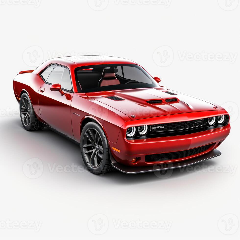 AI generated Realistic car clipart photo