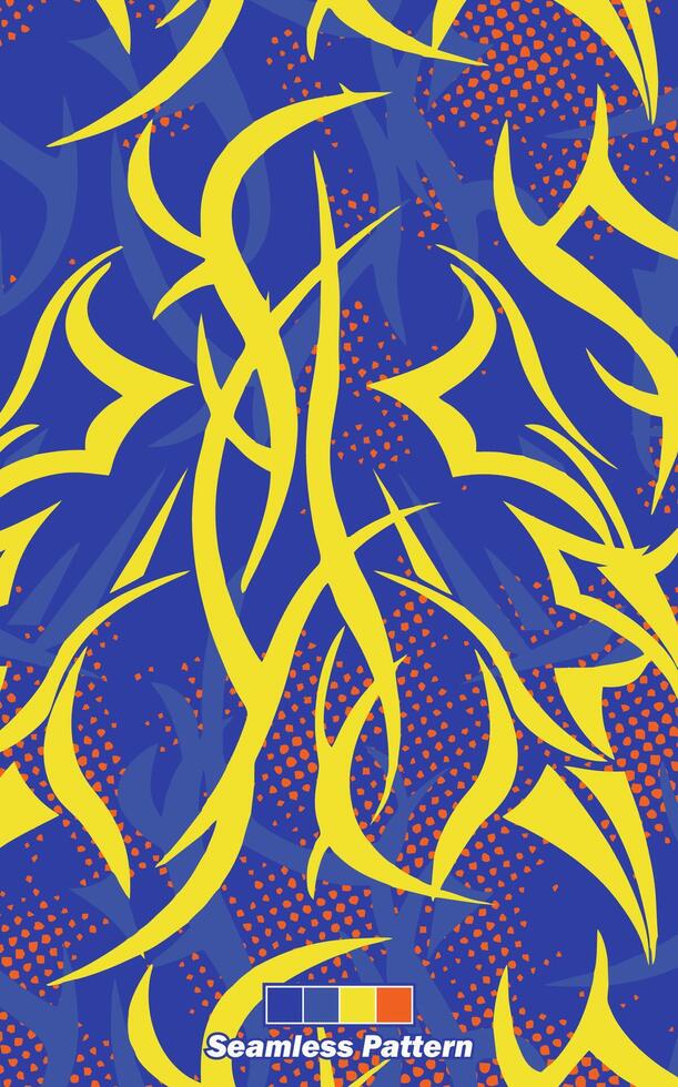 Abstract background with a cool pattern, on leggings, soccer jersey design for sublimation. vector