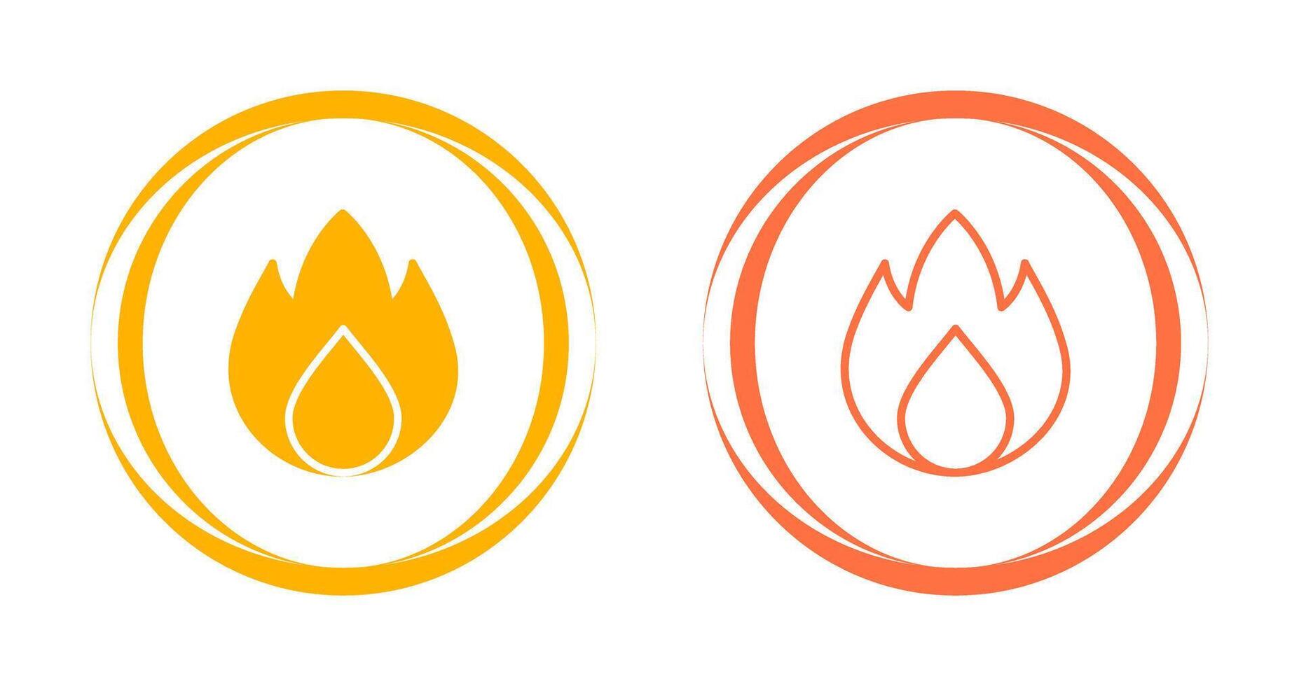 Flame Vector Icon