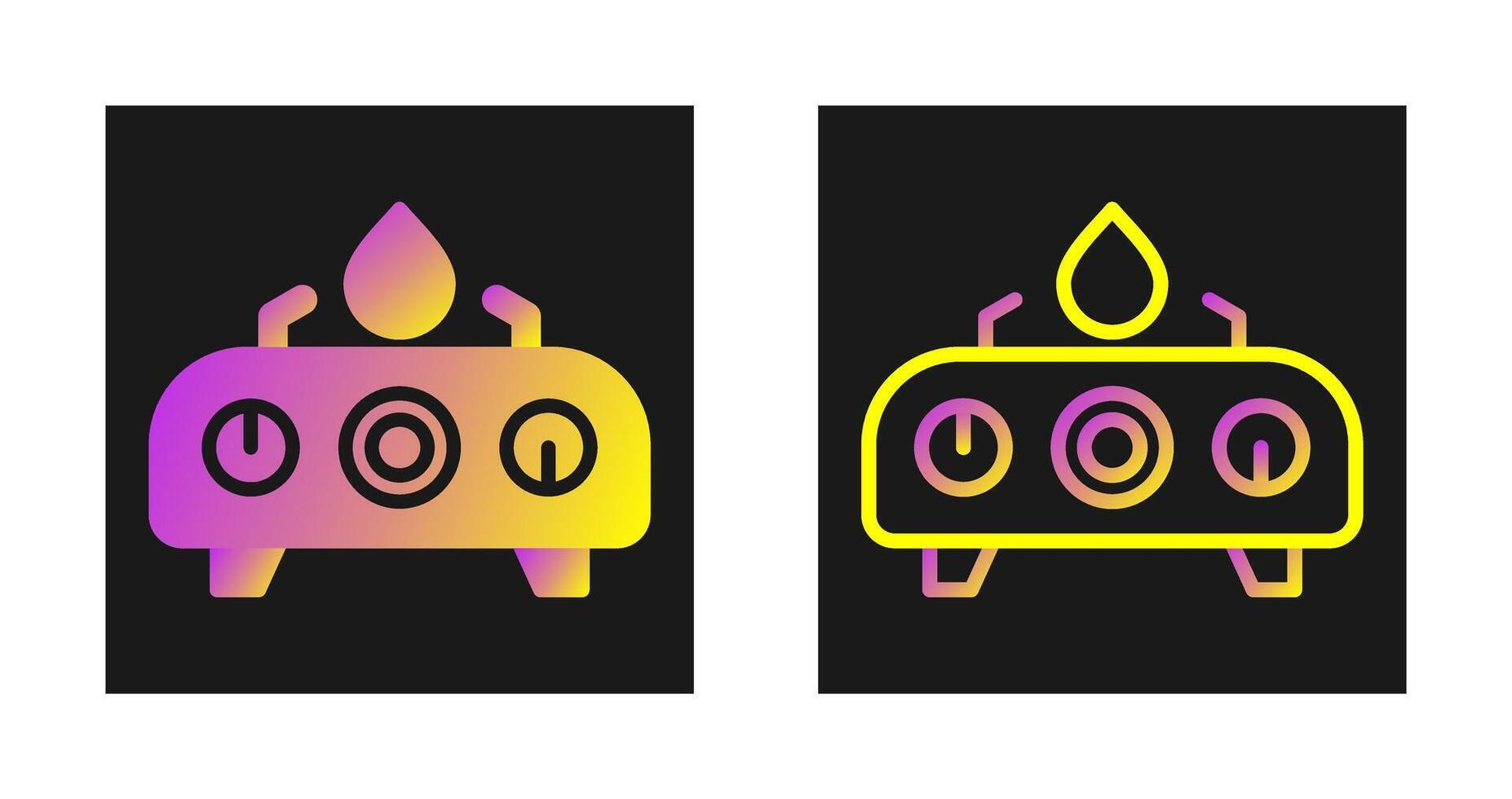 Electric Stove Vector Icon