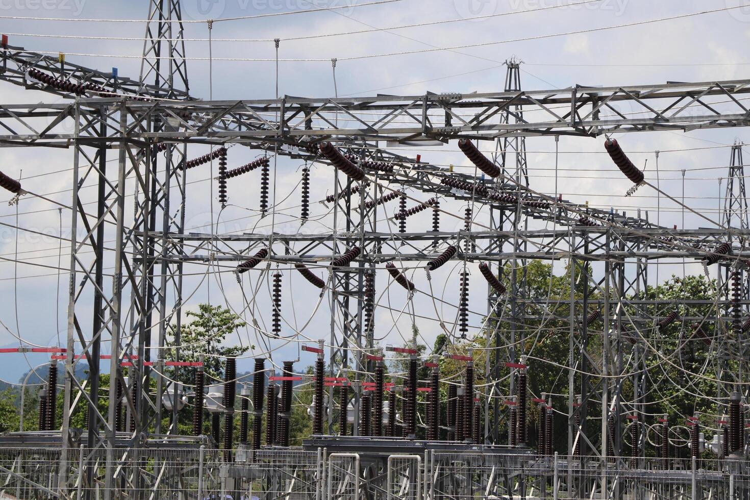 electrical substation image. power distributor photo