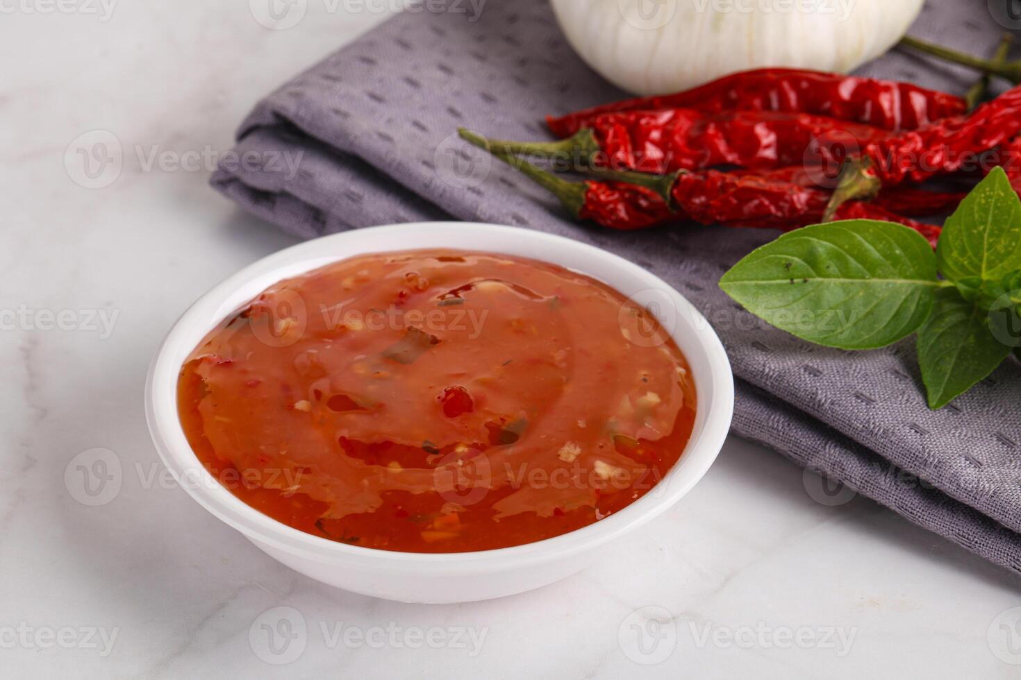 Chinese traditional sweet and sour sauce photo