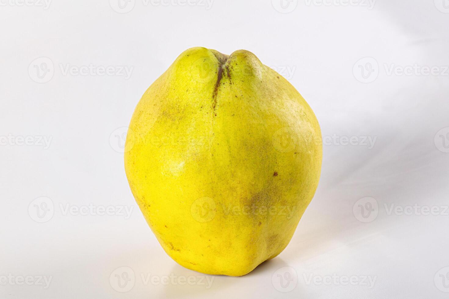 Ripe sweet organic quince fruit photo