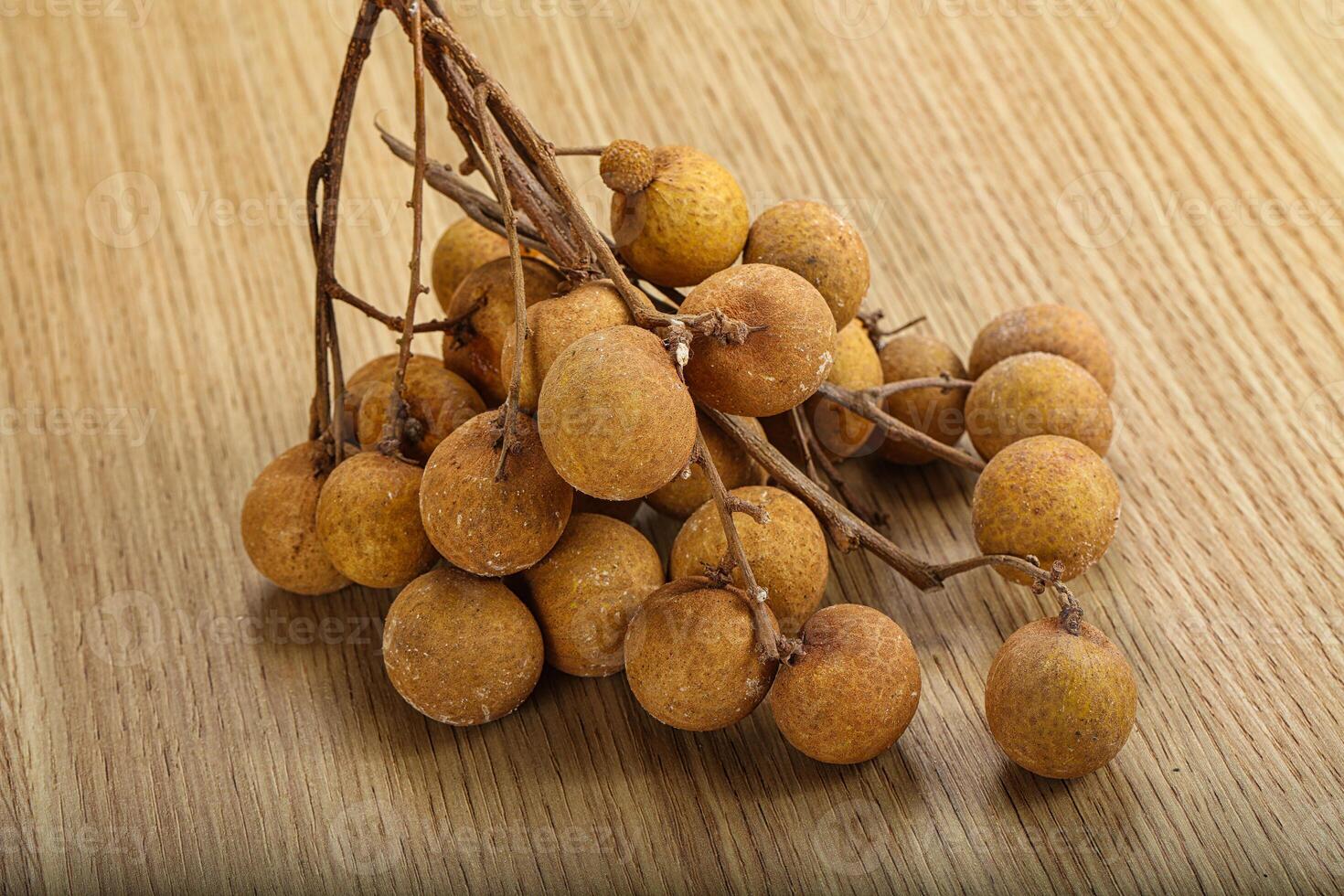 Ripe sweet tropical Longan fruit photo