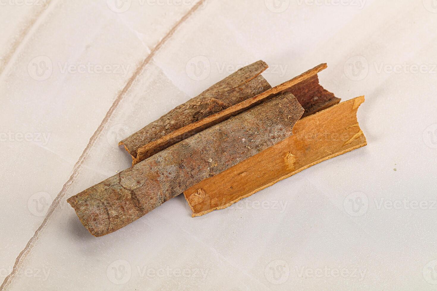 Natural wild organic cinnamon aroma photo