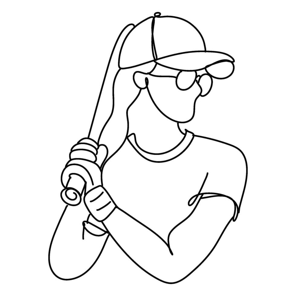 vibrante béisbol sitio web ilustración ojo atrapando plano obra de arte para Deportes temática sitios, Perfecto para capturar el esencia de el juego vector