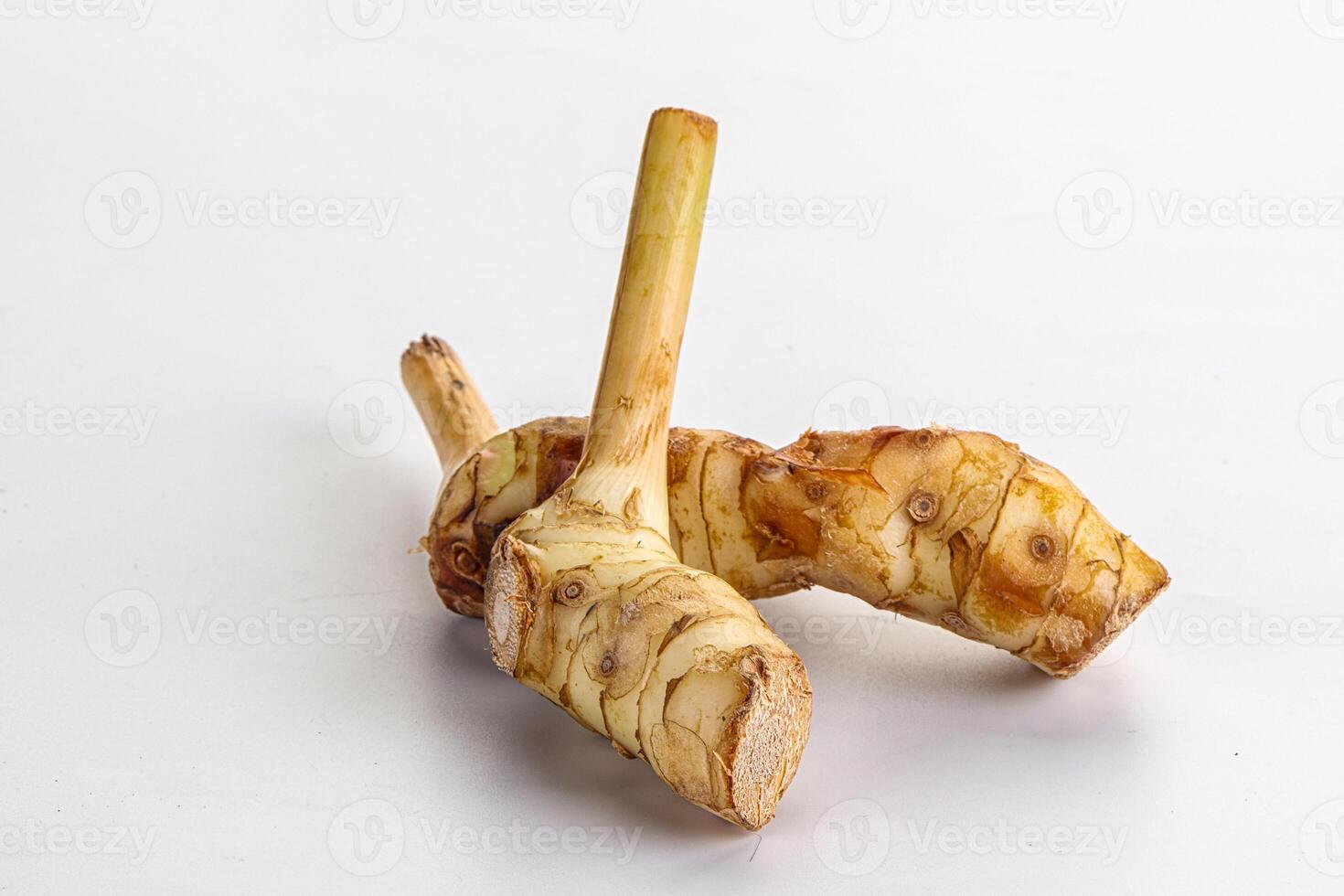 Raw galangal root seasonong aroma photo