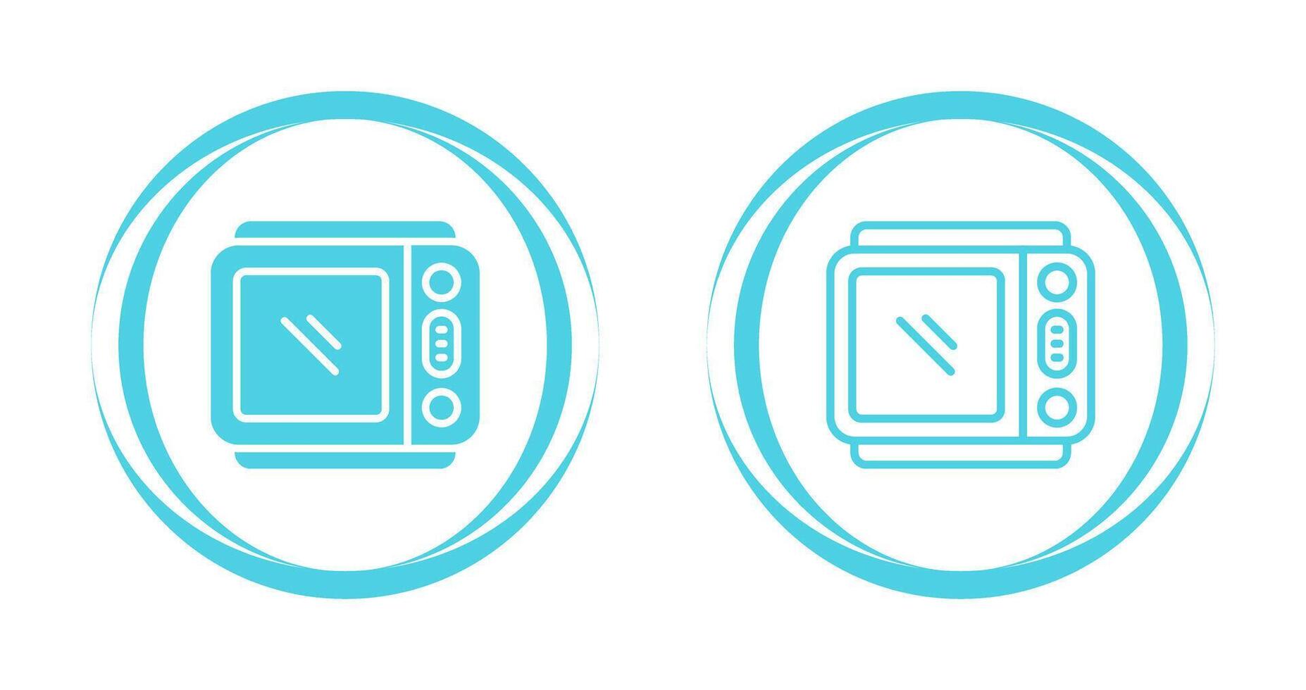 Microwave Vector Icon