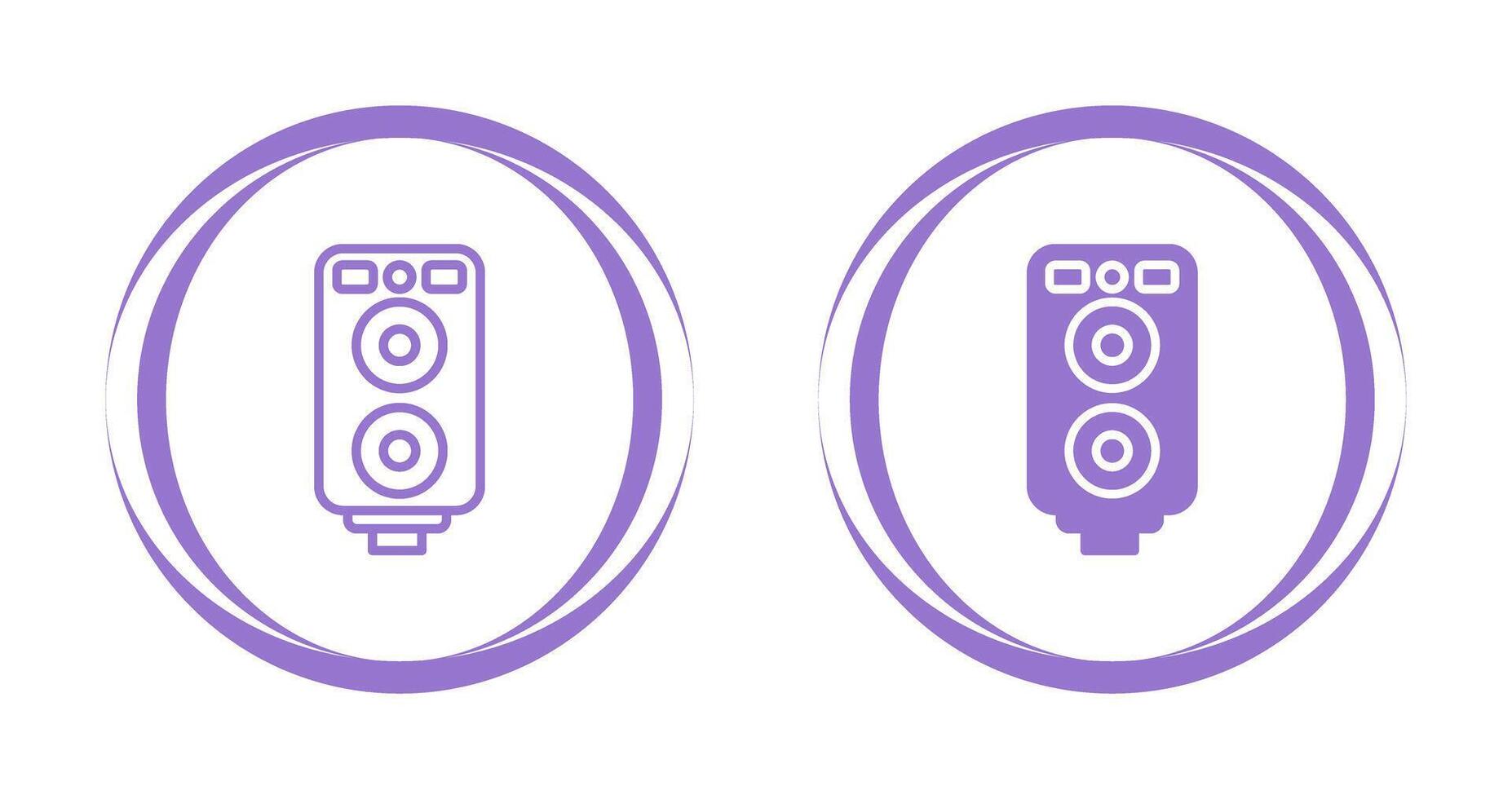Sound System Vector Icon