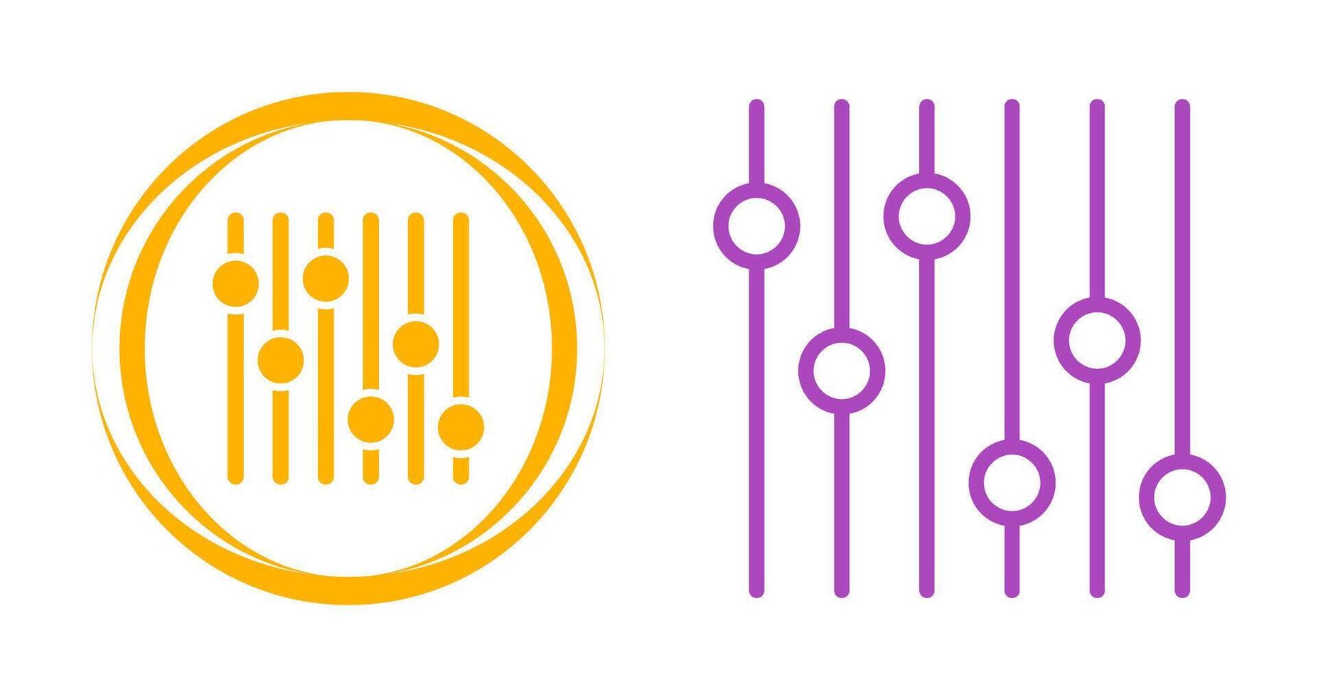Sliders Vector Icon