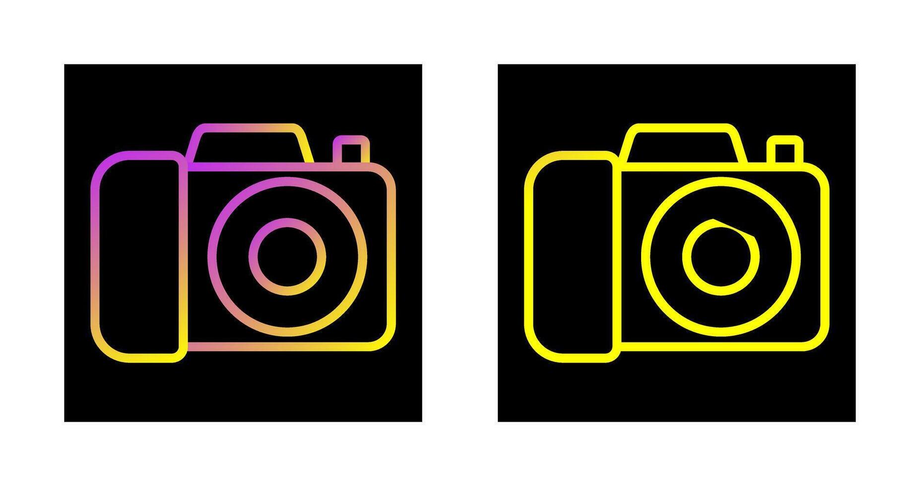 DSLR Camera Vector Icon