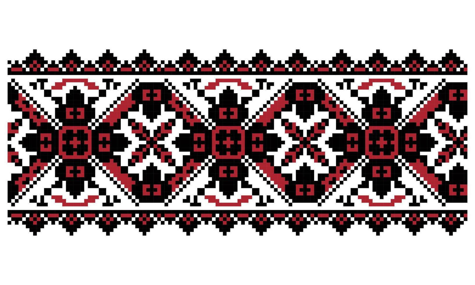 Ornament. National Ukrainian pattern. Vector illustration.