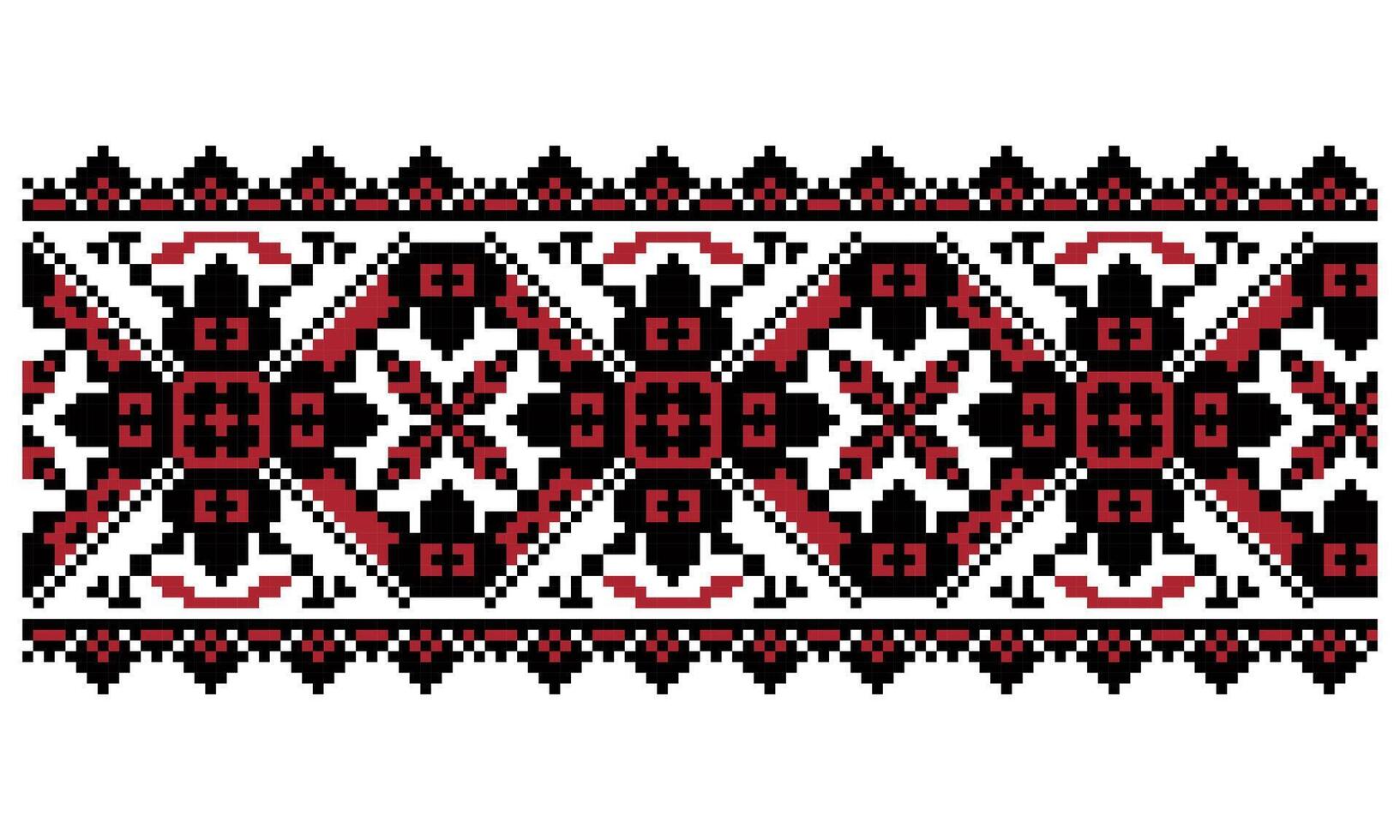 Ornament. National Ukrainian pattern. Vector illustration.
