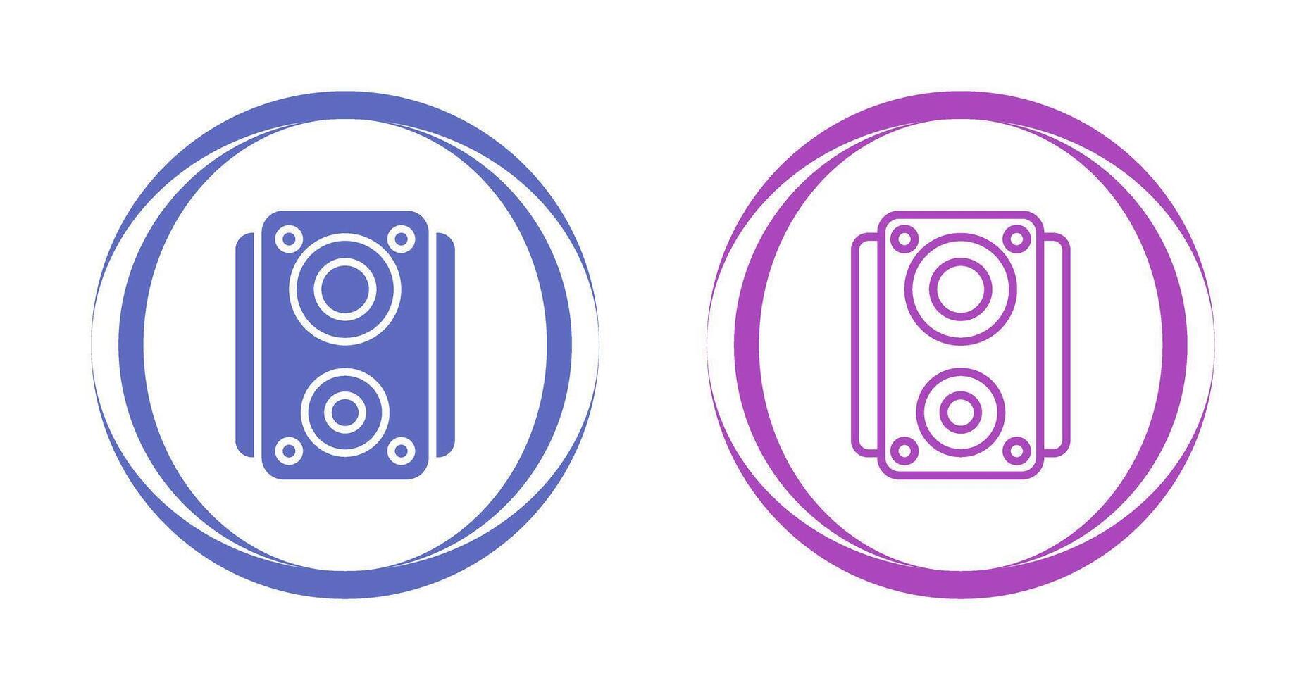 Loudspeaker Vector Icon