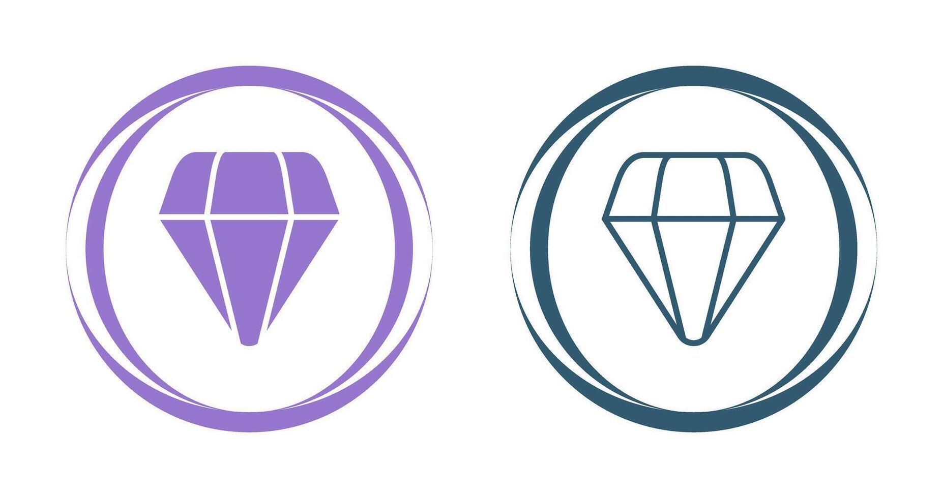 icono de vector de diamante