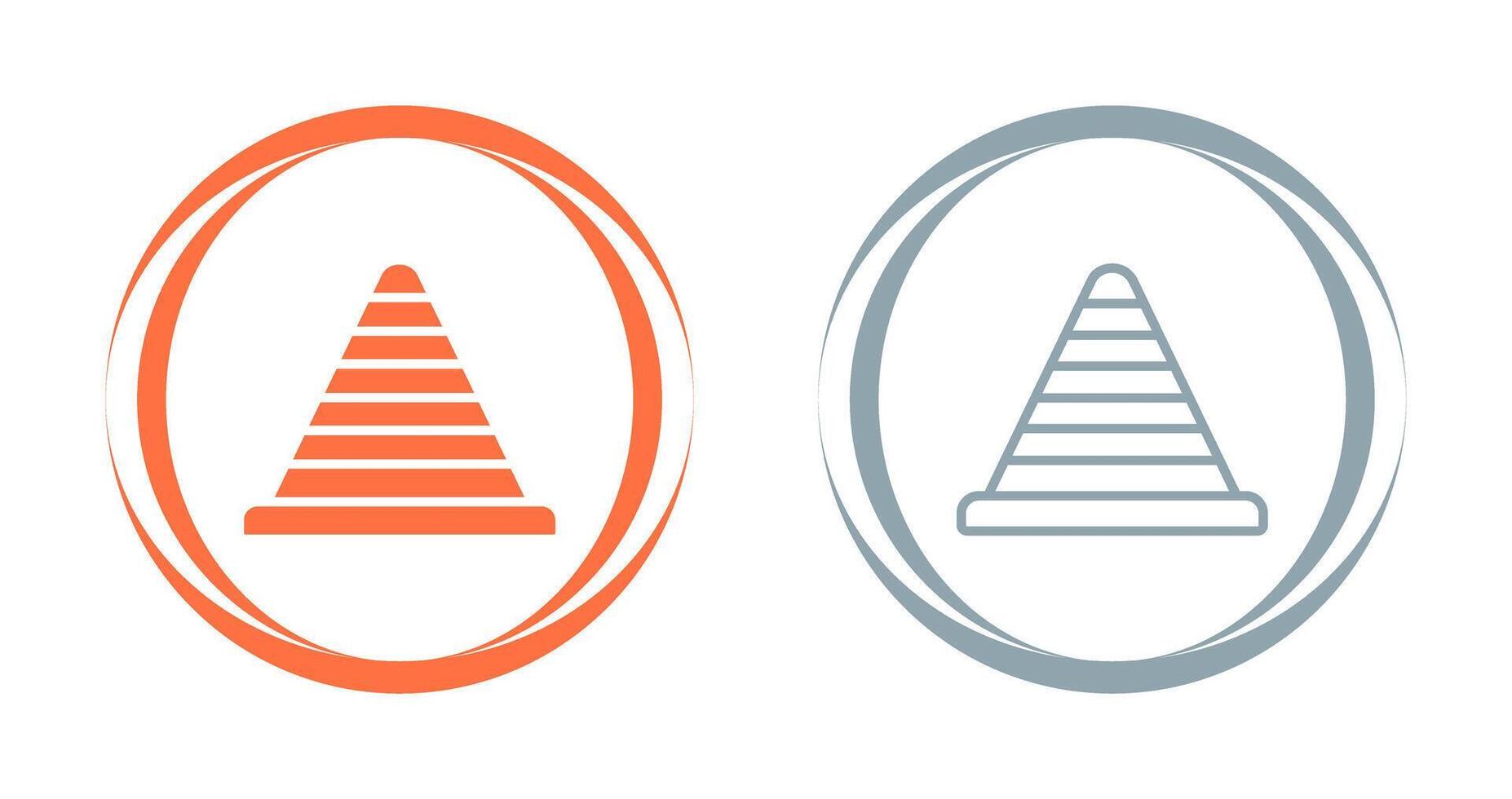 Traffic cone Vector Icon