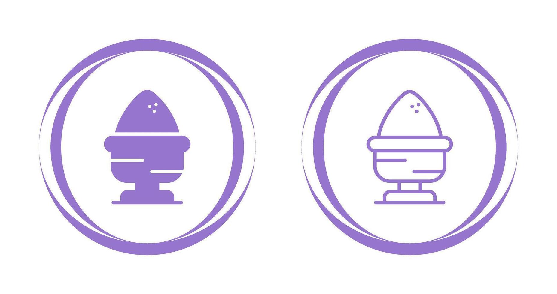 Boiled Egg Vector Icon
