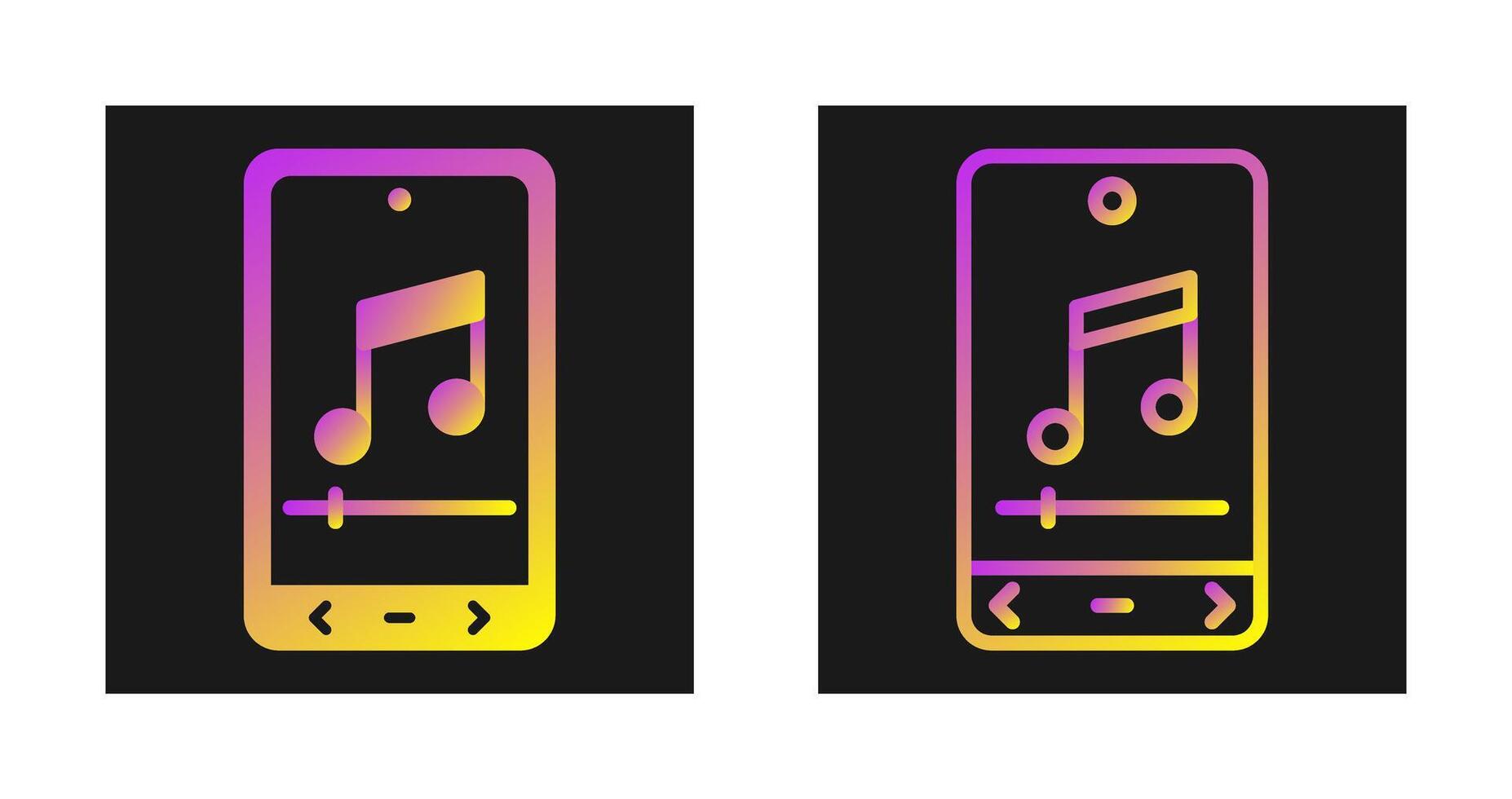 Music Player Vector Icon