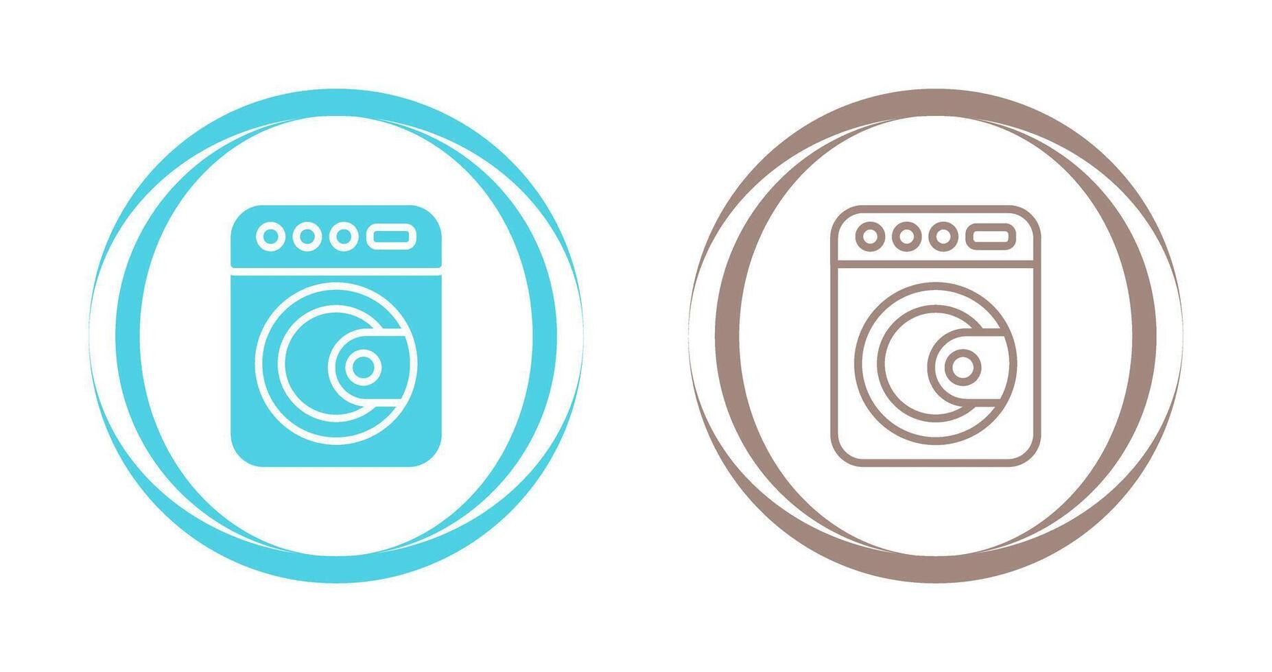 Washing Machine Vector Icon