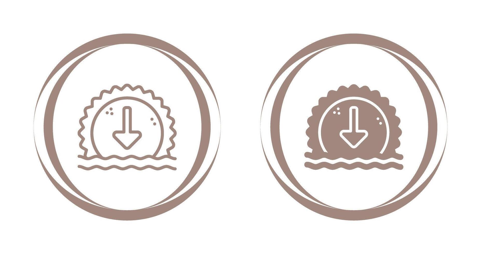 Sunset Vector Icon