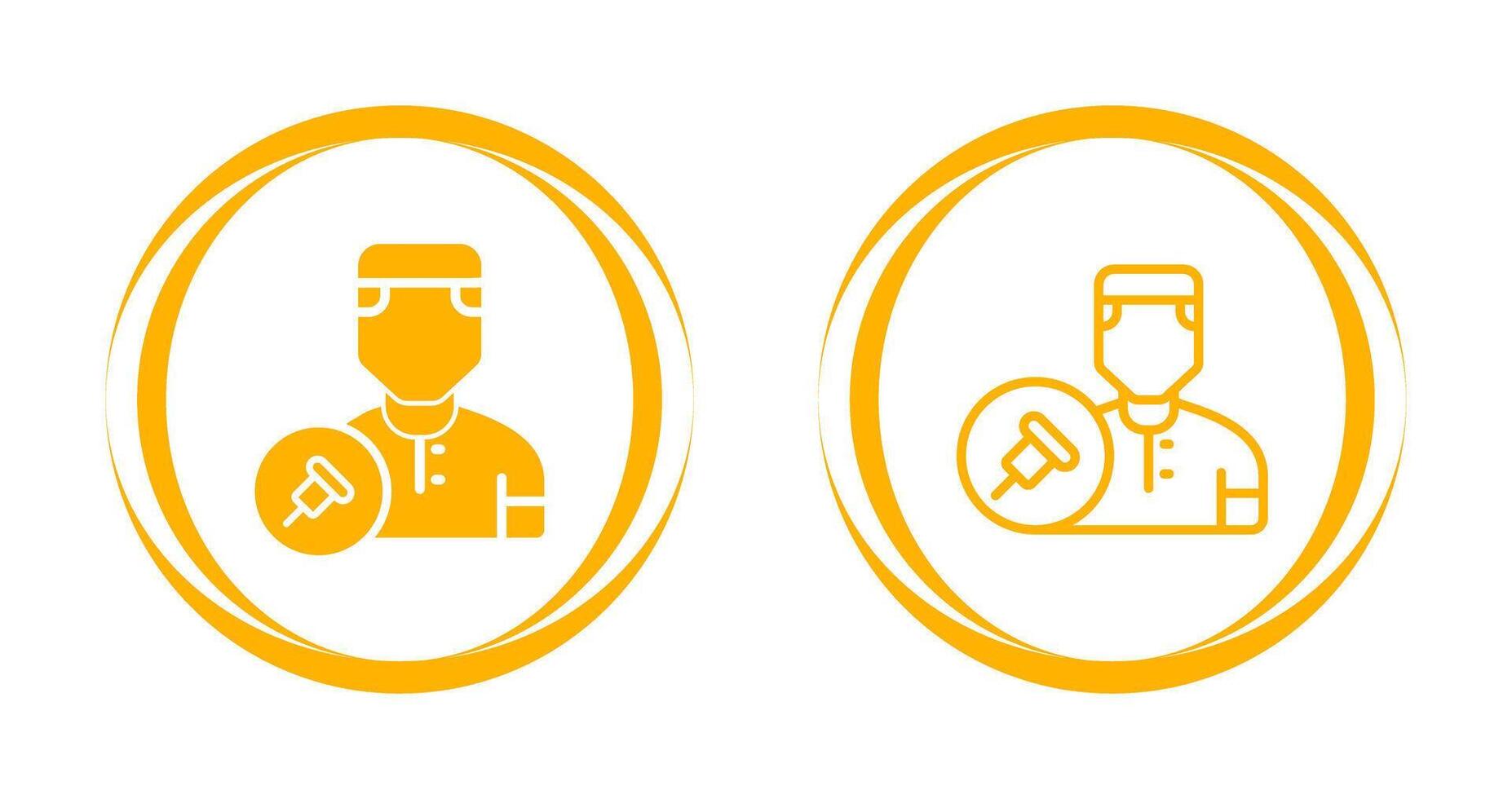 Office Pin Vector Icon
